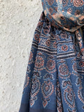 Handblock Ajrakh Dupatta