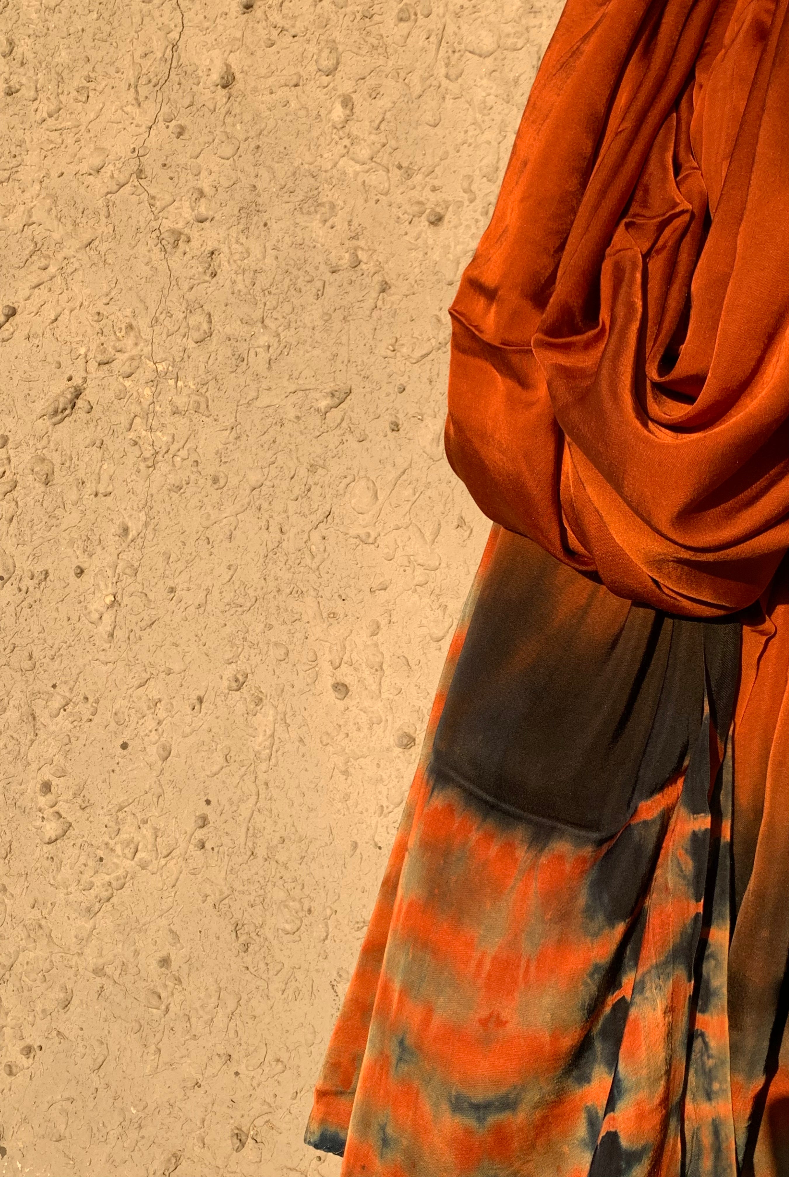 Shibori Modal Silk Stole