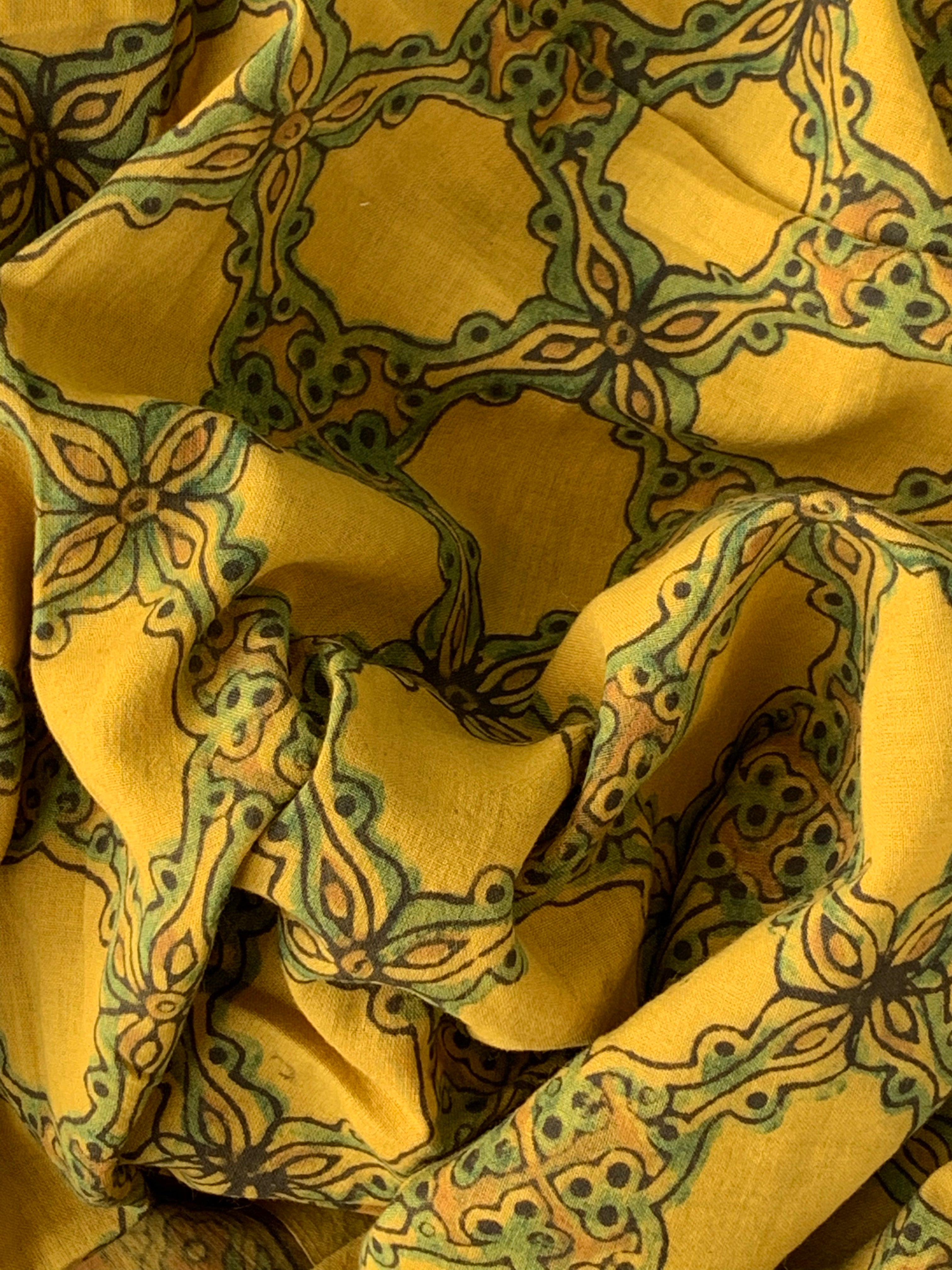 Handblock Ajrakh Dupatta