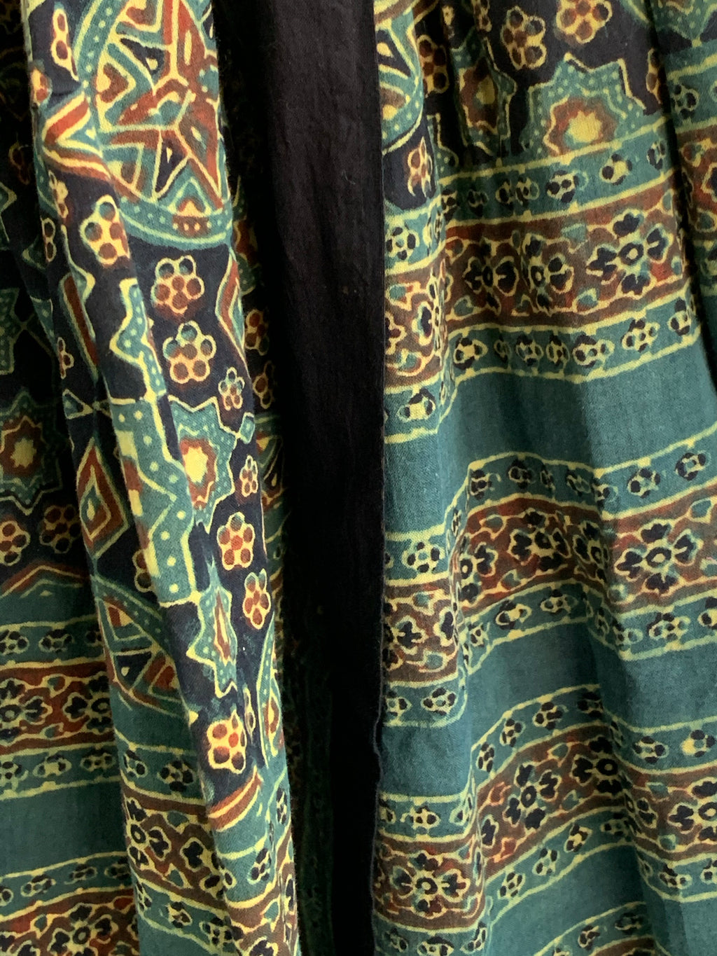 Handblock Ajrakh Dupatta