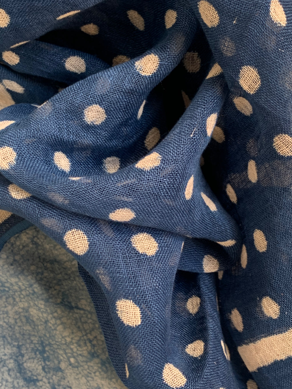 Handcrafted Linen Kurta Dupatta Set