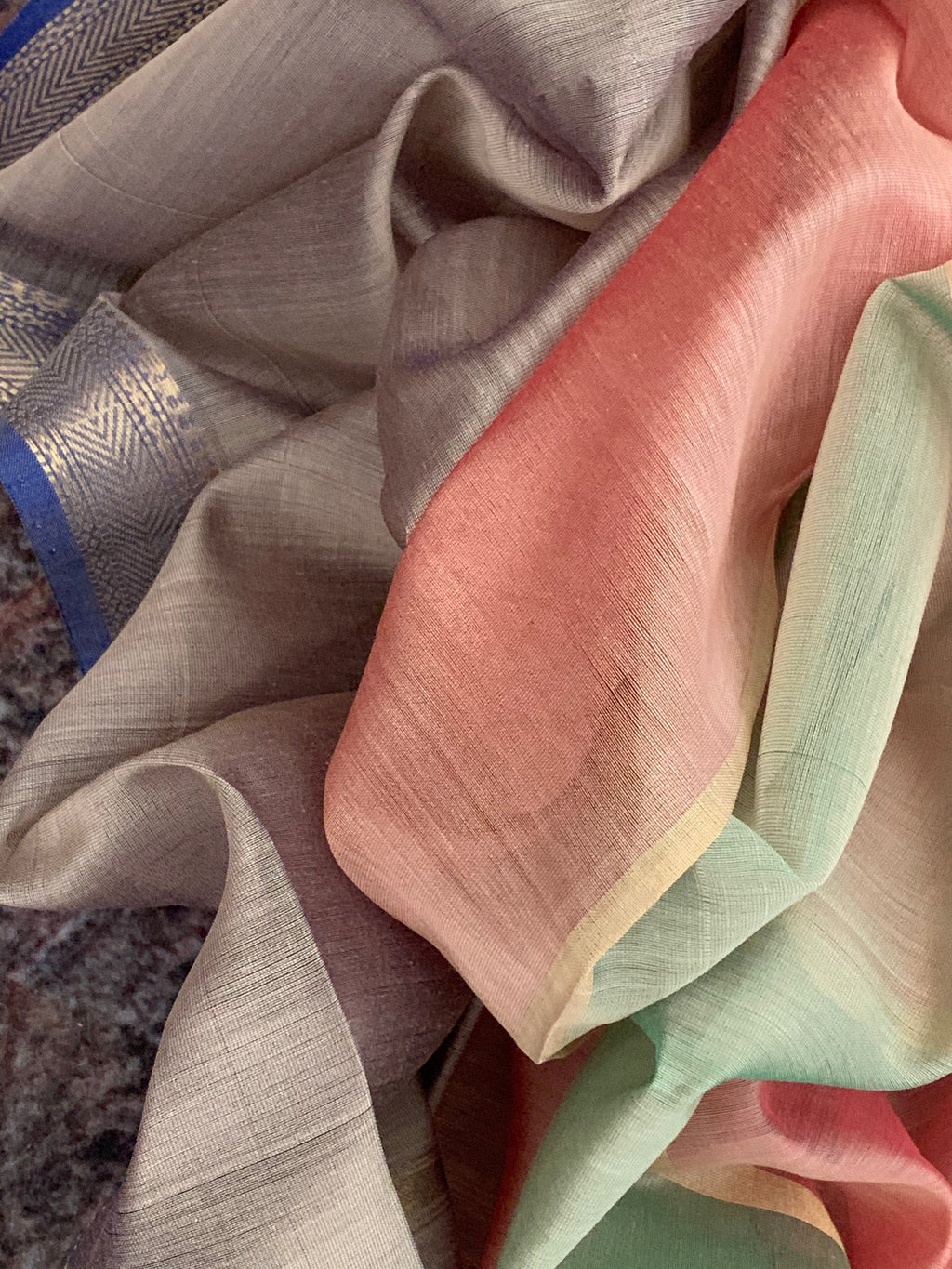 Handwoven Maheshwari Silk Cotton Dupatta
