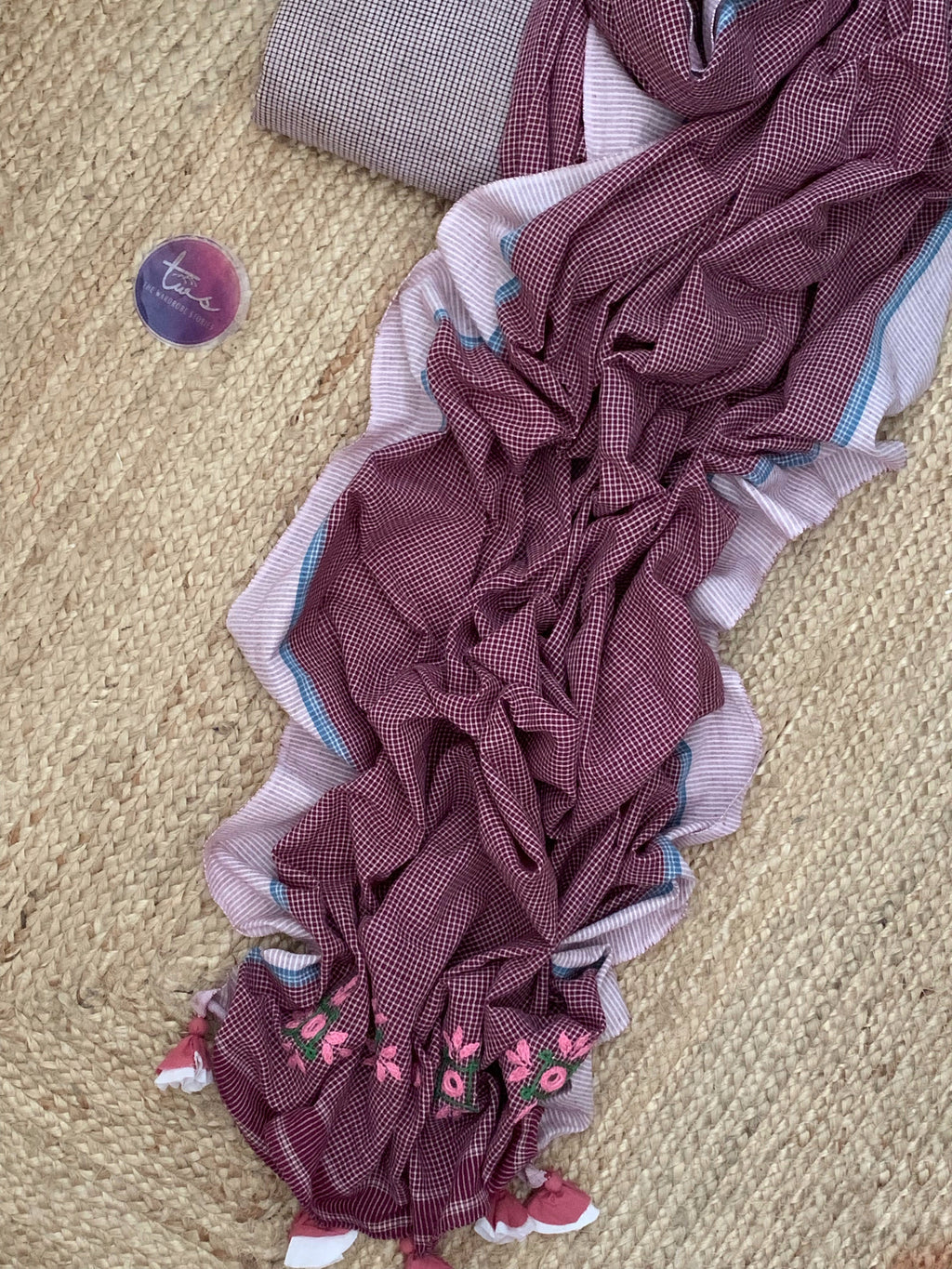 Handspun Handwoven Kurta Dupatta Set