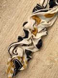 Handblock Printed Linen Dupatta