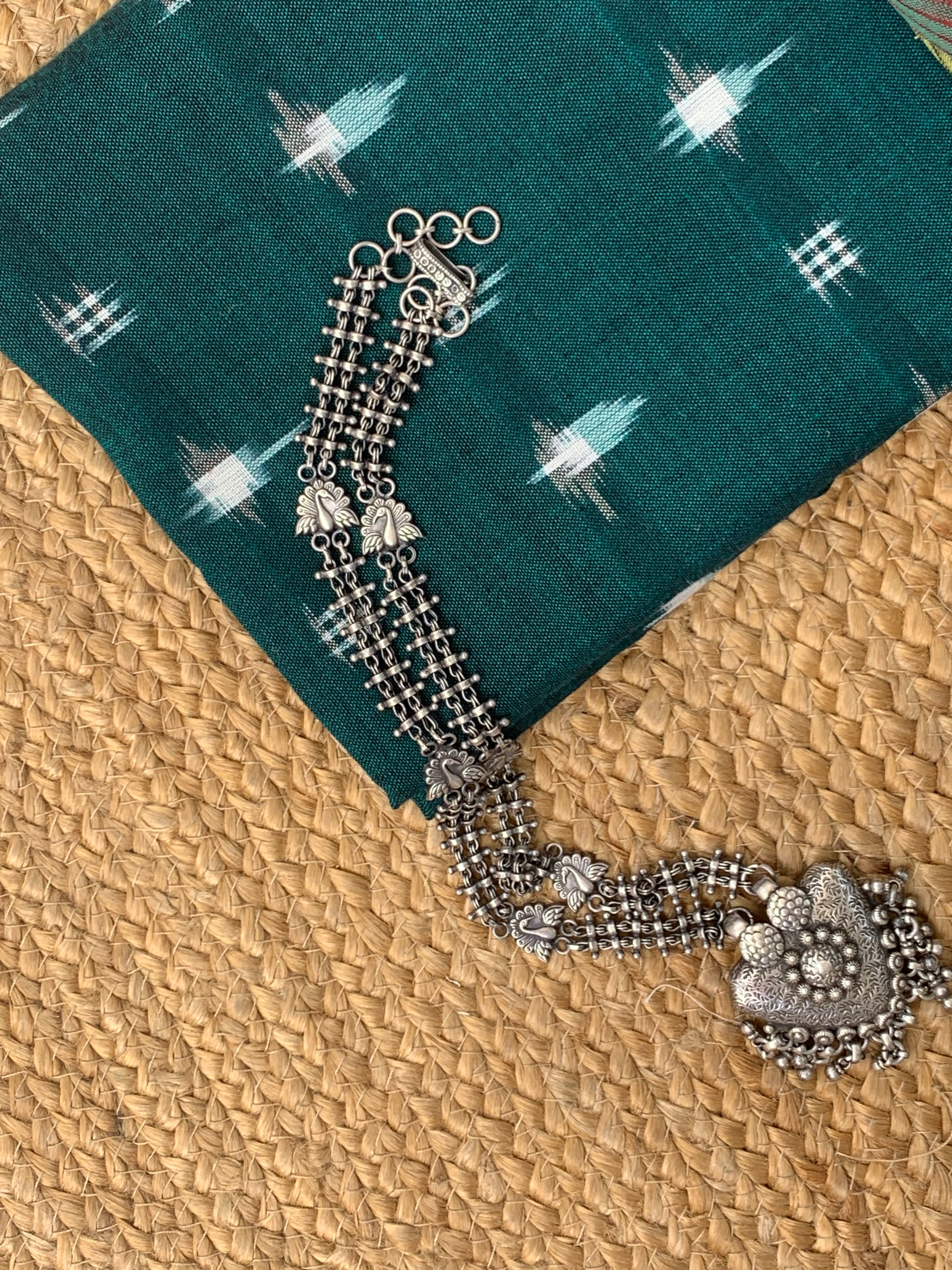 Handwoven Double Ikat Kurta Dupatta Set