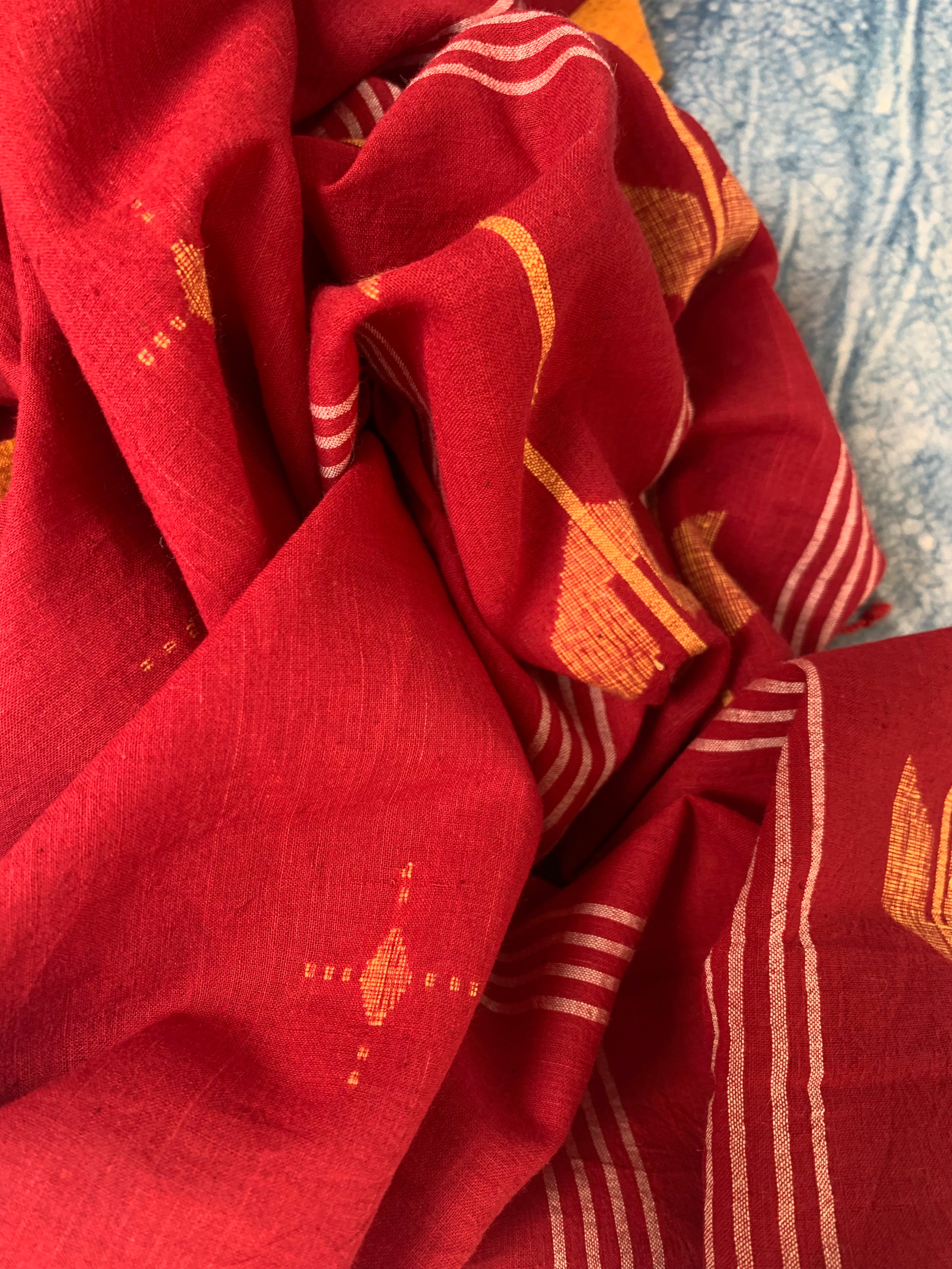 Ishq - Handwoven Bengal Jamdani Kurta Dupatta set