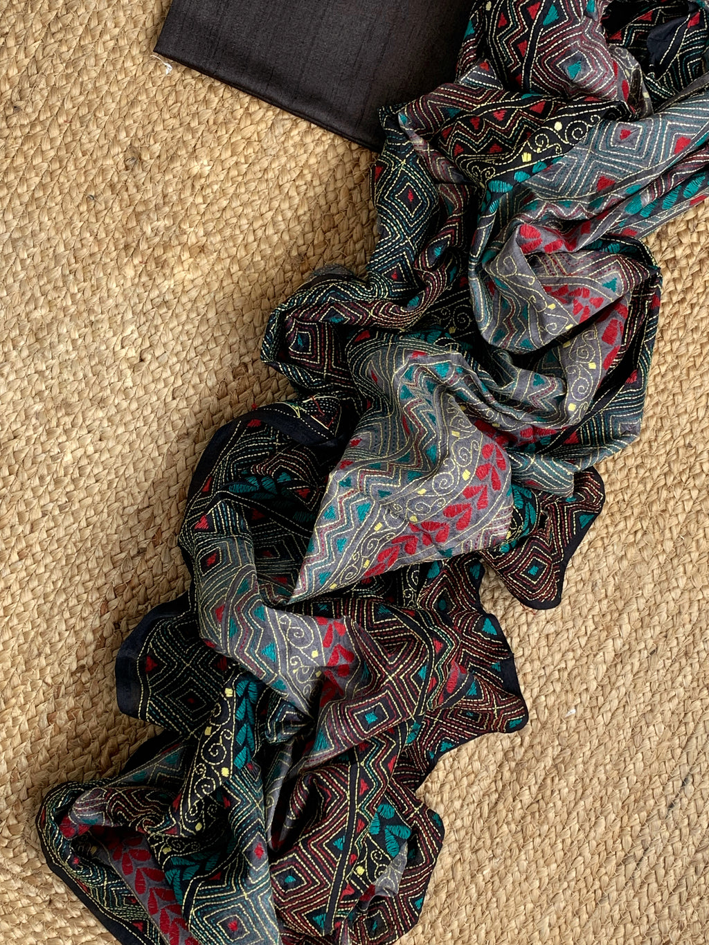 Handwoven Tussar Silk Kurta Dupatta Set