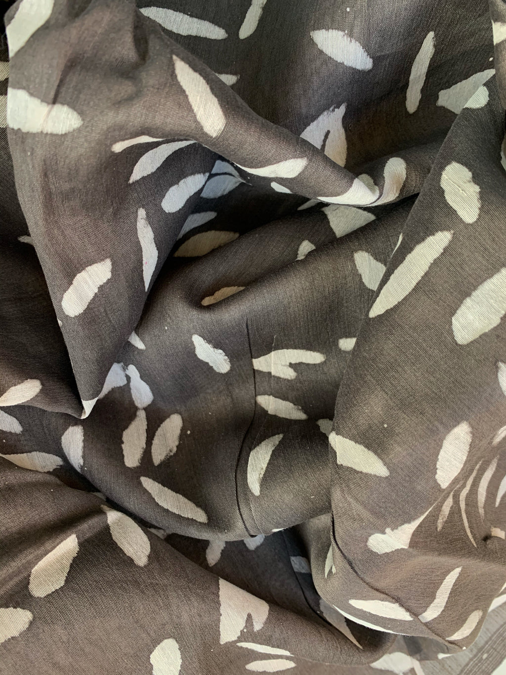 Handblock Printed Chanderi Saree