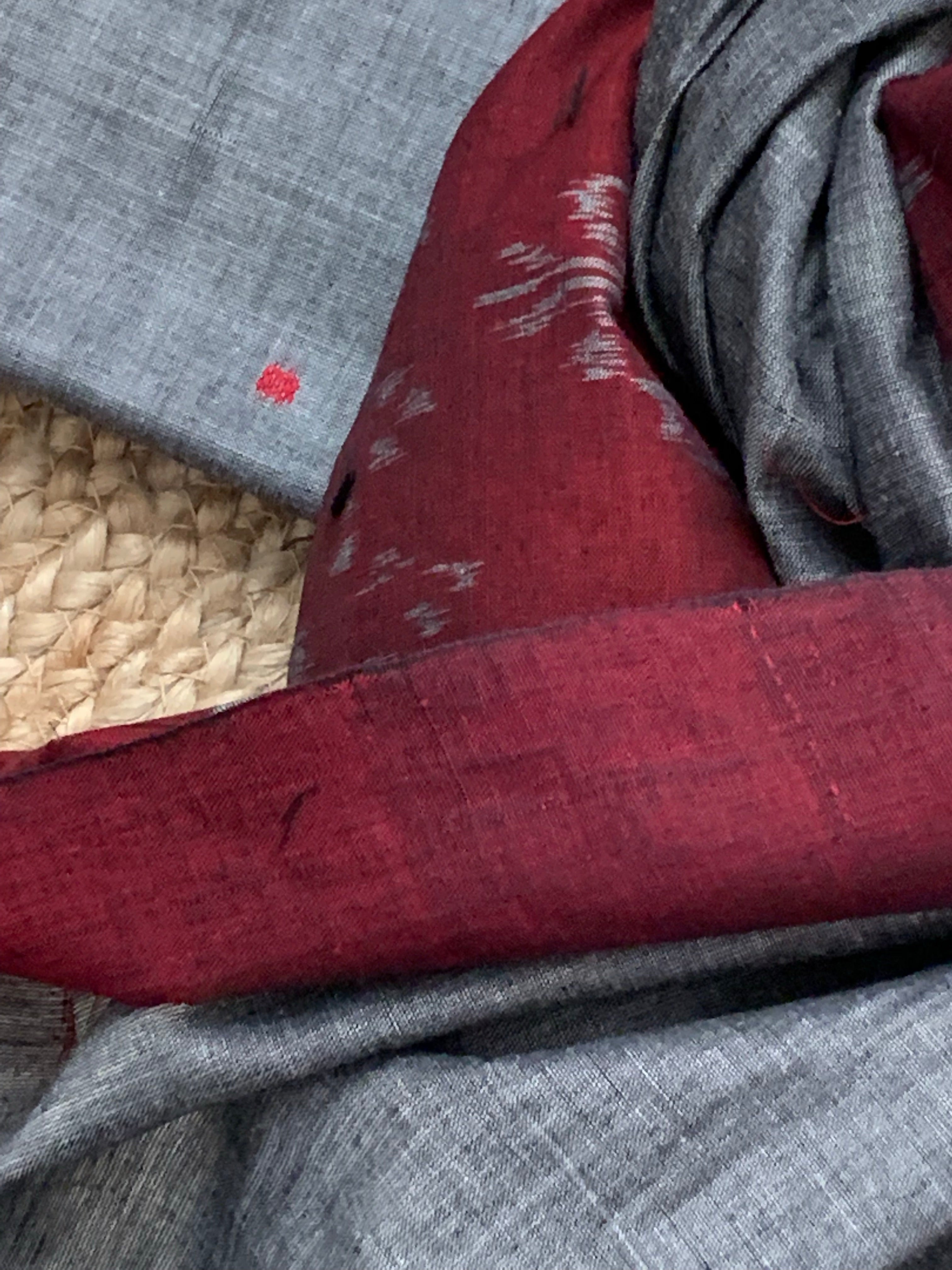 Handwoven Nuapatna Kurta Dupatta Set