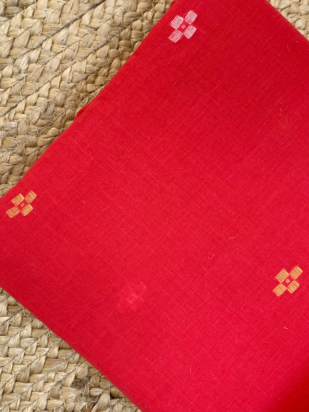 Kumkum - Handwoven Bengal Jamdani Kurta Dupatta set