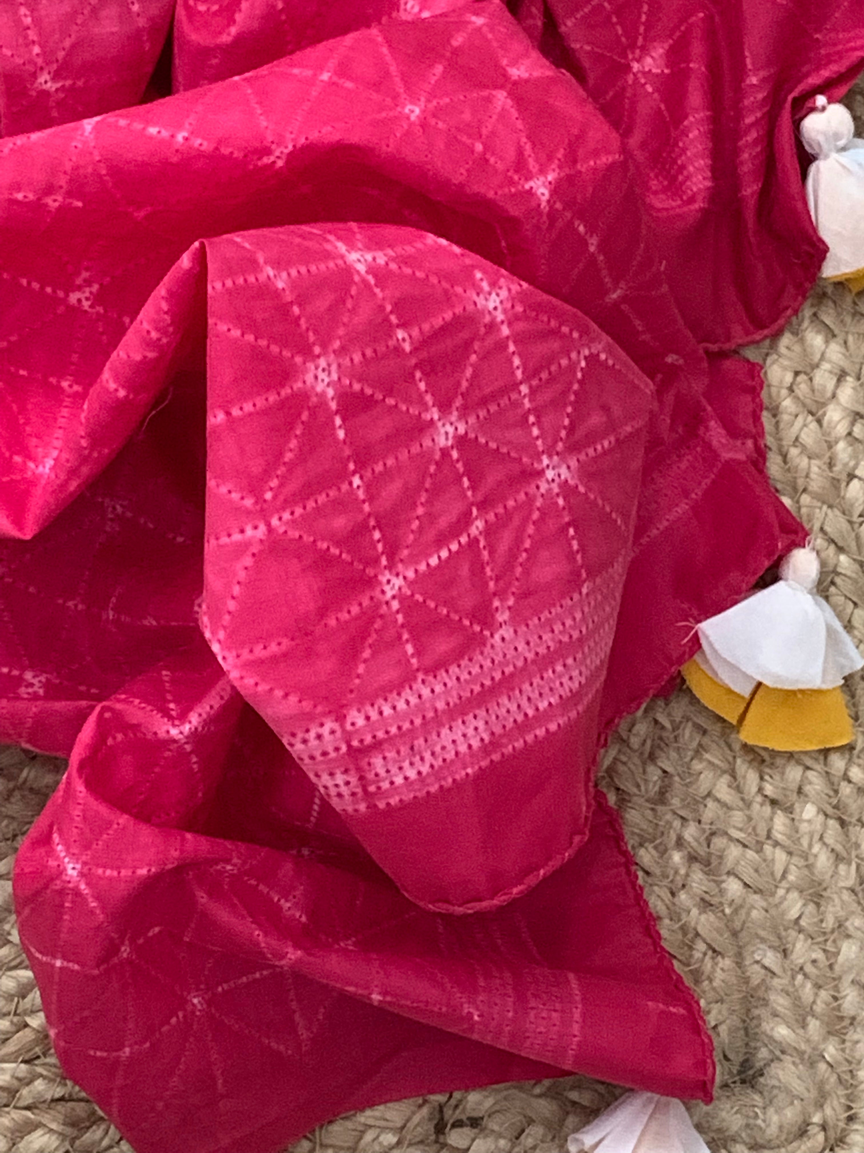 Handcrafted Shibori Kurta Dupatta Set