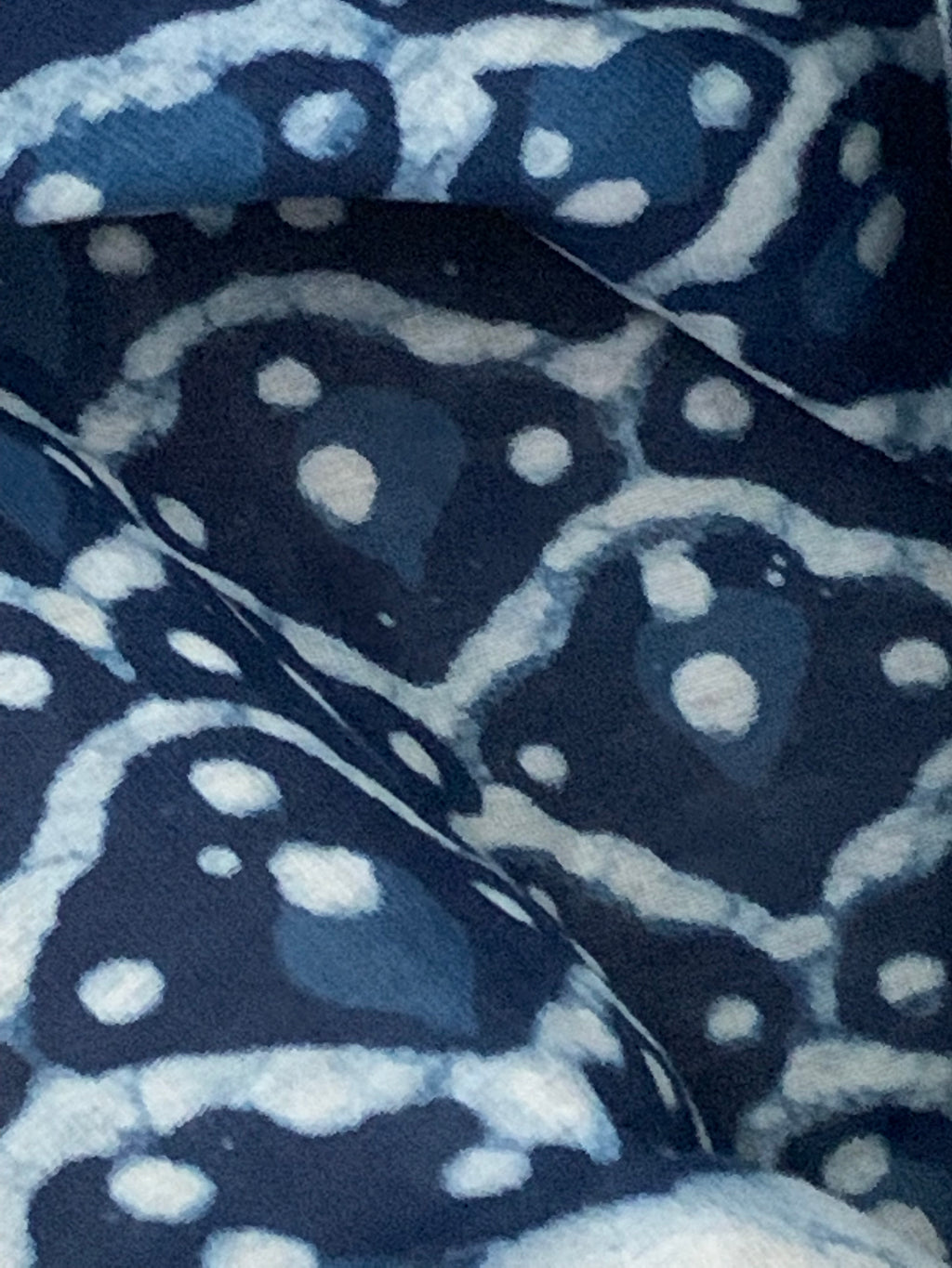 Handblock chanderi suit