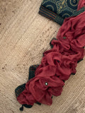 Handblock Ajrakh Cotton Kota Suit
