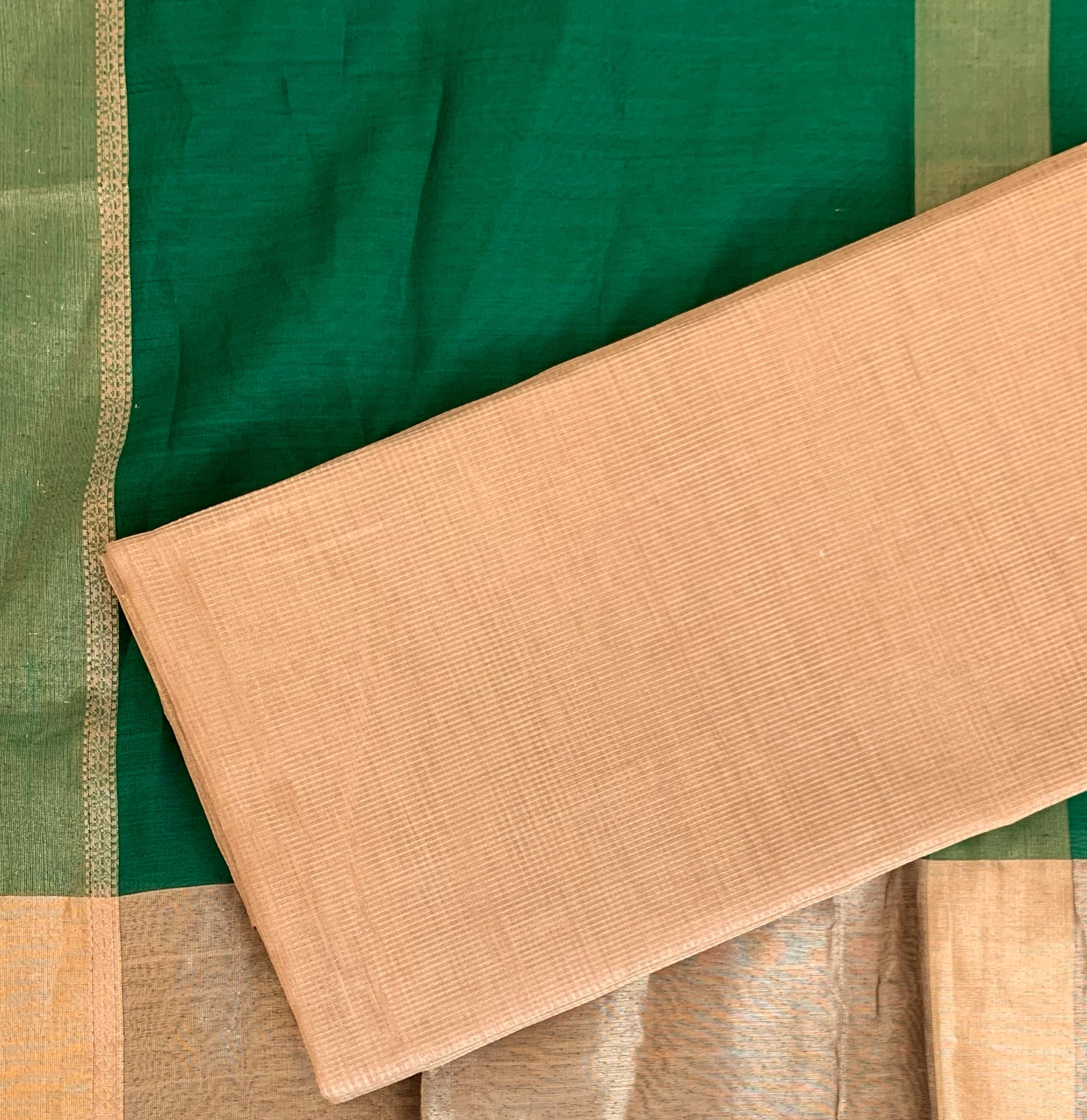 Handwoven Maheshwari Kurta dupatta set