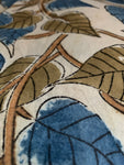 Hand Block Printed Kalamkari Natural Dyed Cotton Fabric 280/metre