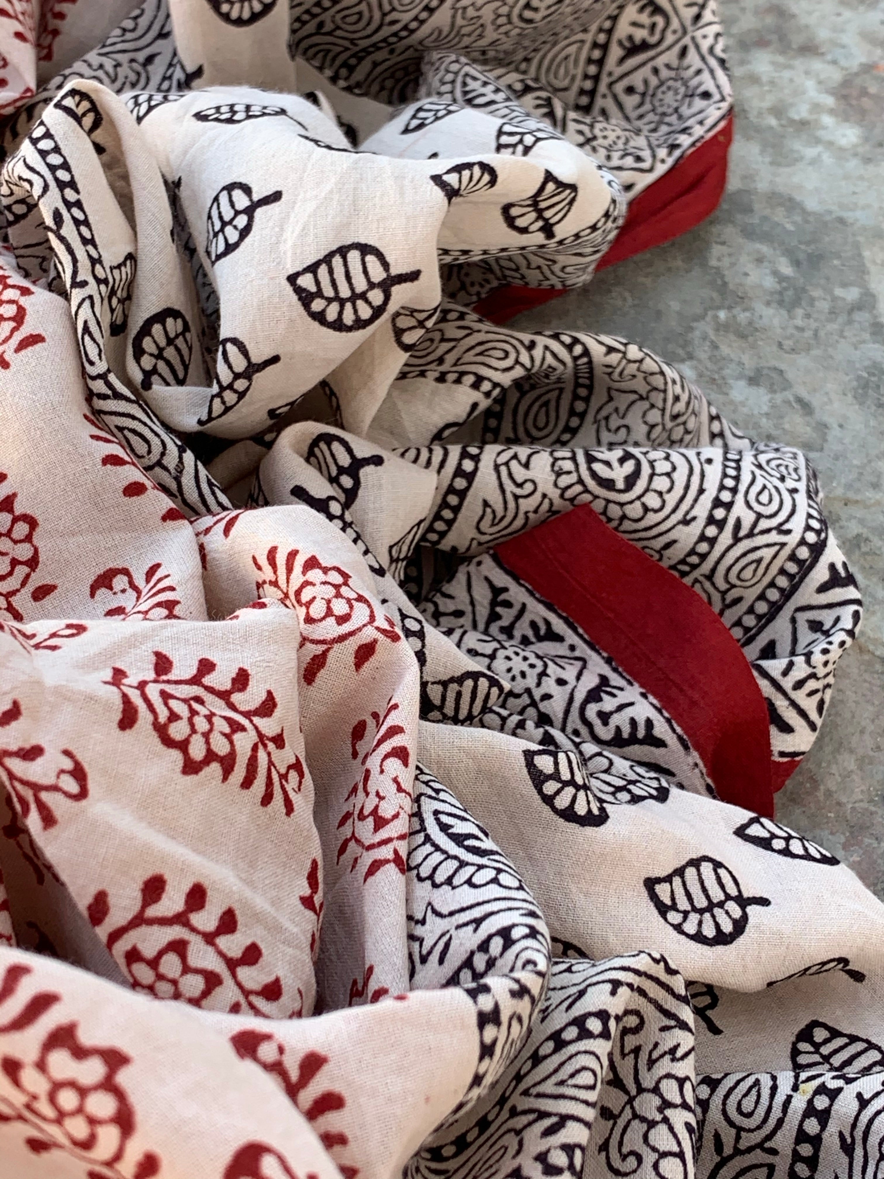 Natural Dyed Bagh Handblock Cotton Suit