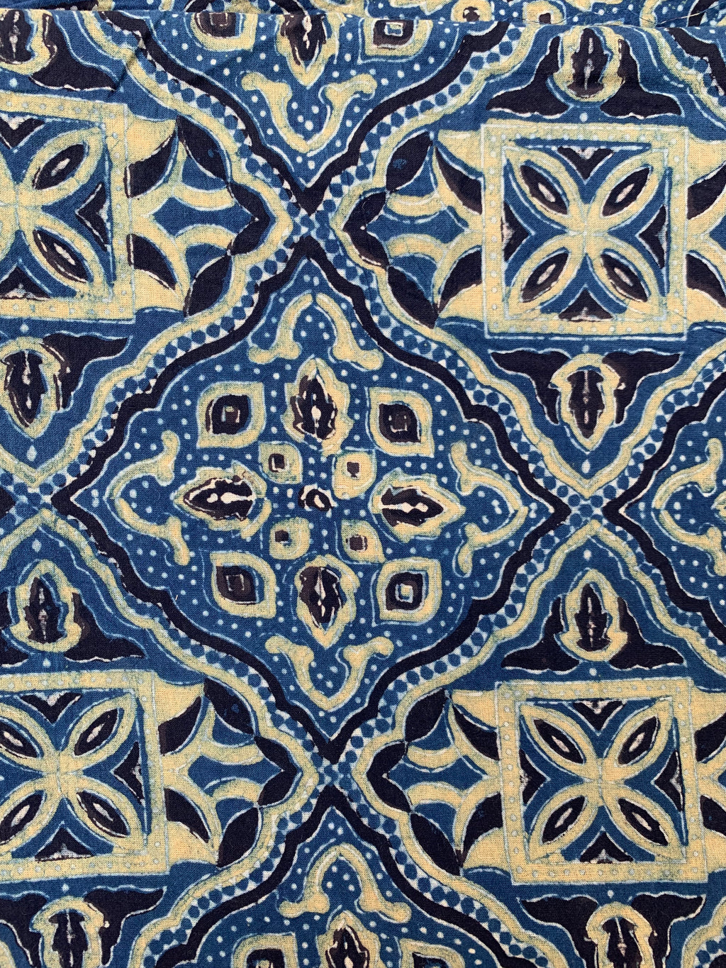 Natural Dyes Handcrafted Ajrakh Kota Suit