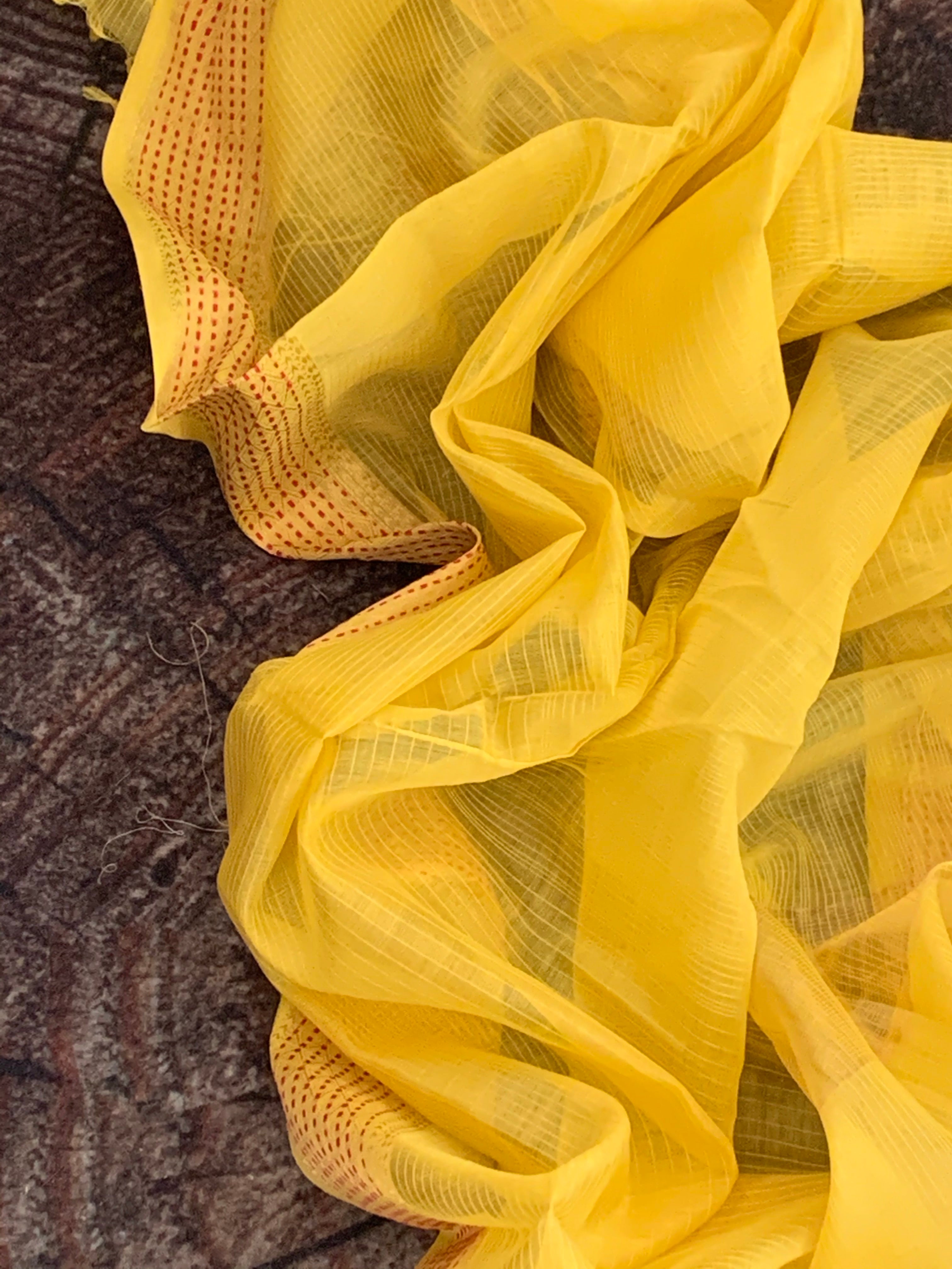 Handwoven Maheshwari Silk Cotton Dupatta