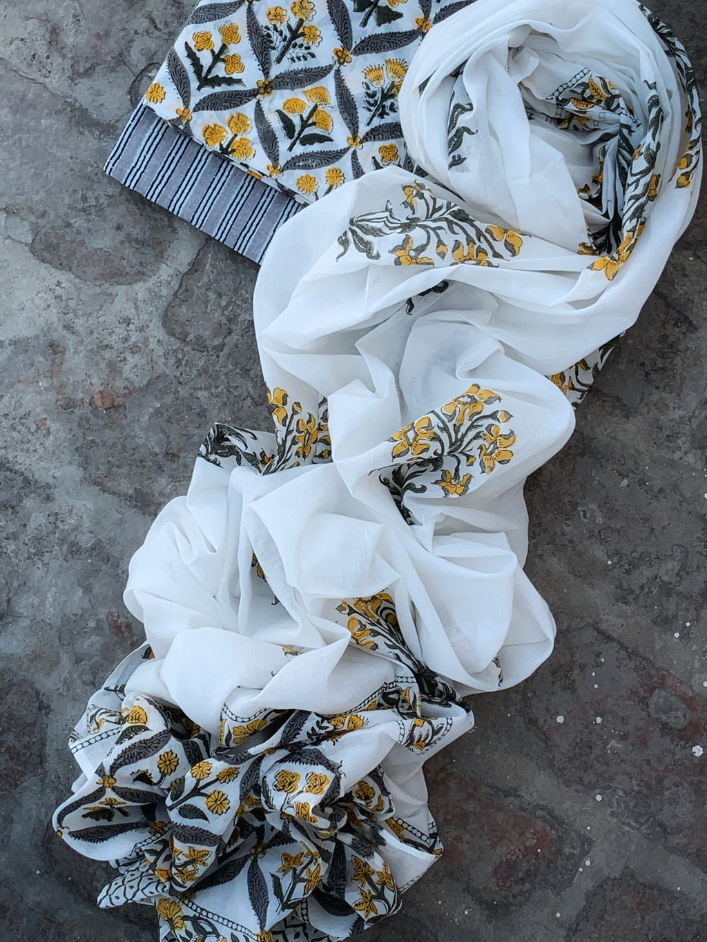 Handblock Cotton Suit
