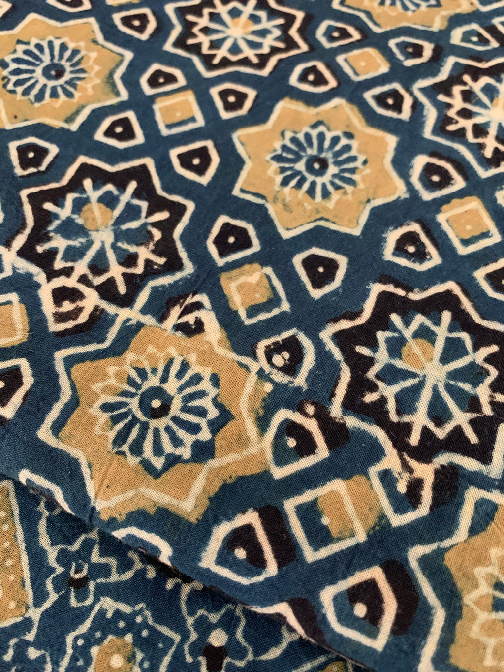 Handblock Ajrakh Suit