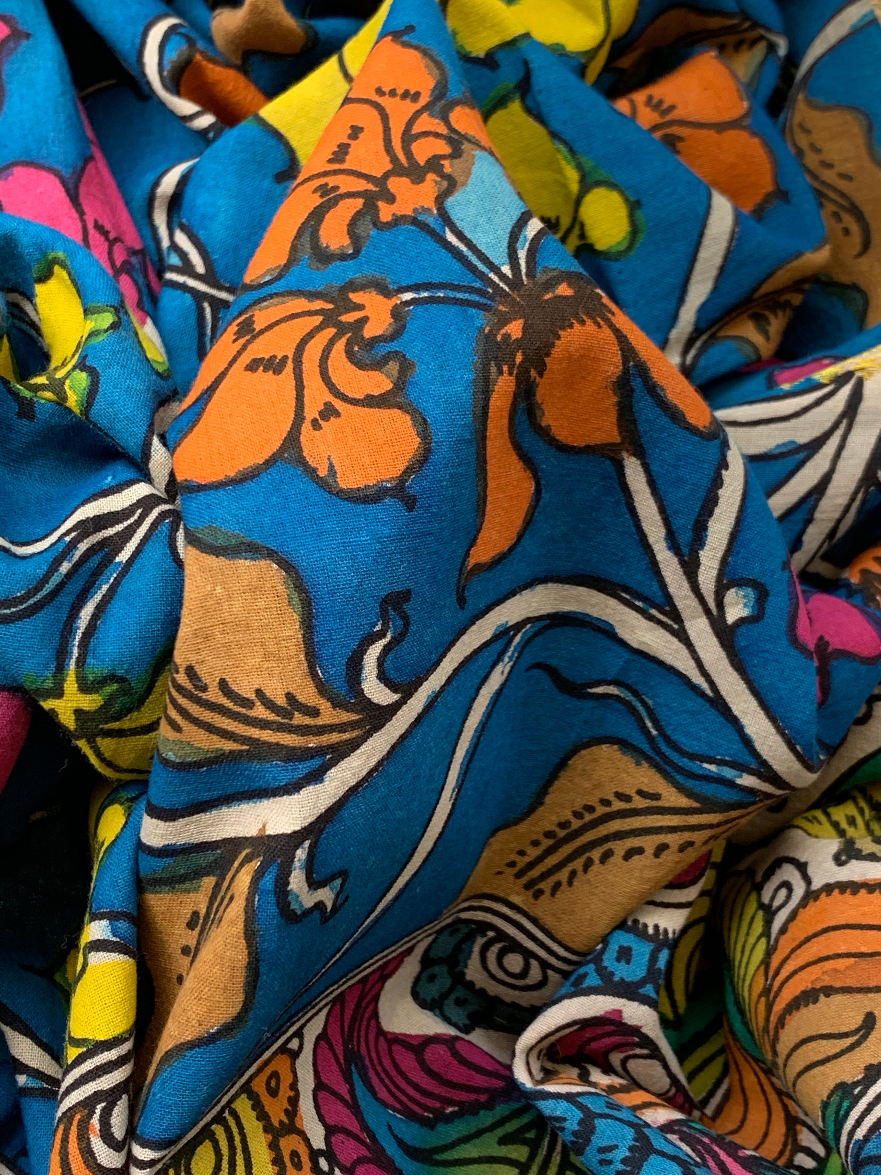 Handwoven Handcrafted Kalamkari Kurta Dupatta Set