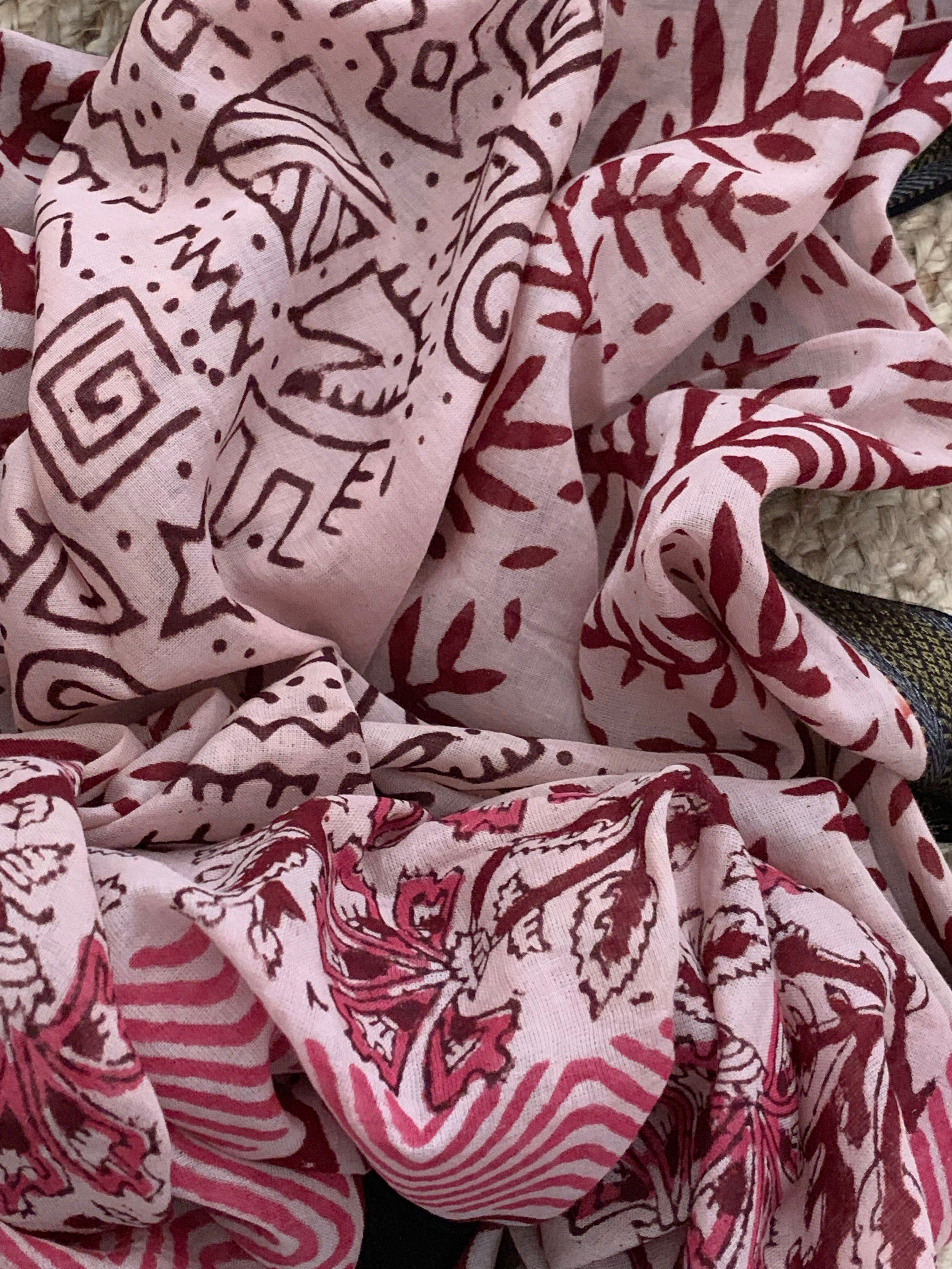 Handblock Cotton Suit