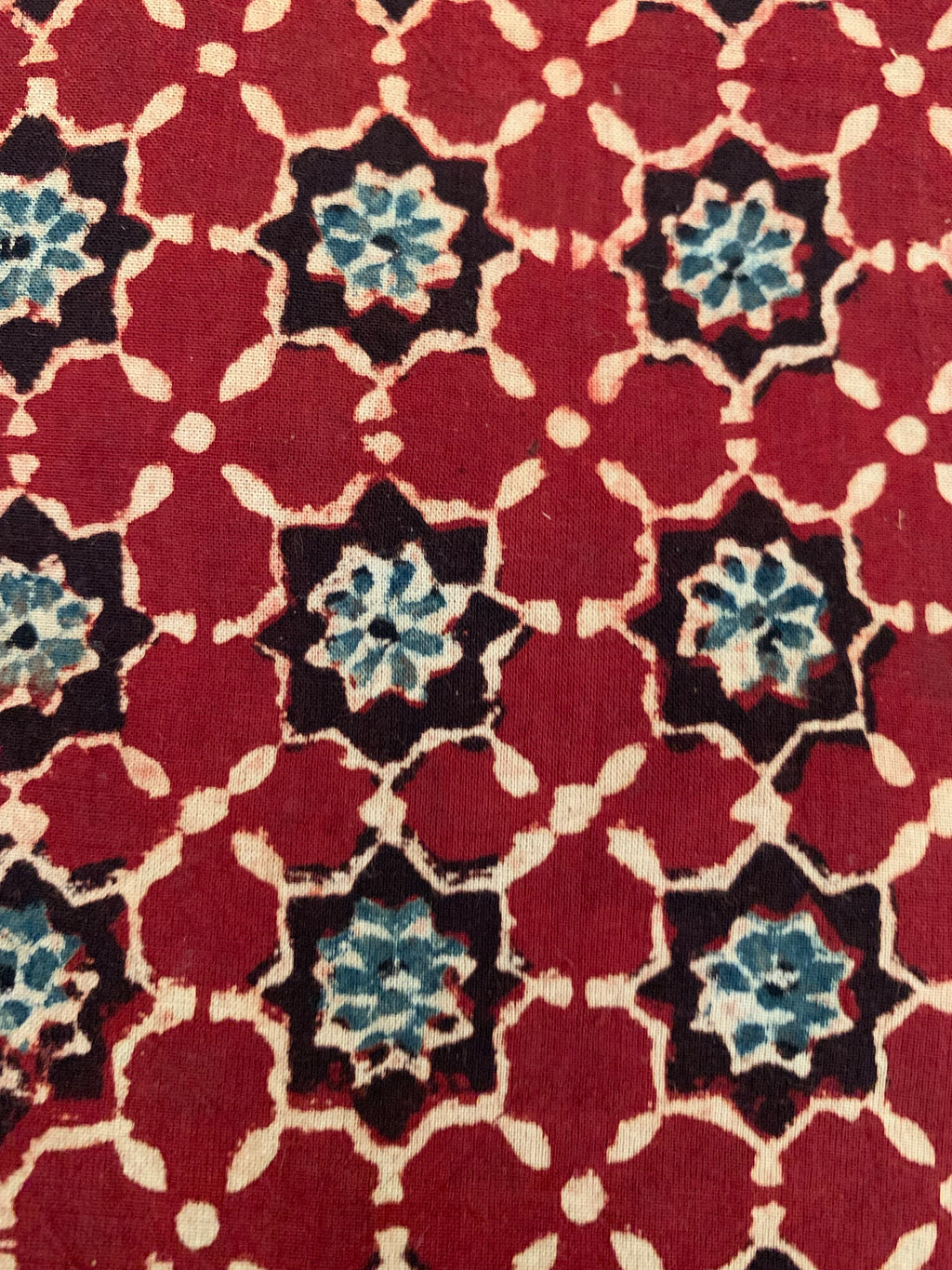 Handblock Ajrakh Suit