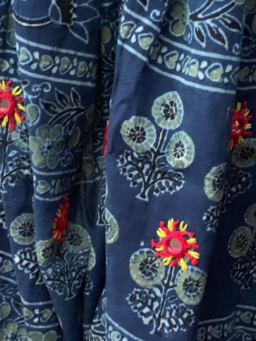 Handcrafted Ajrakh Kurta Dupatta set