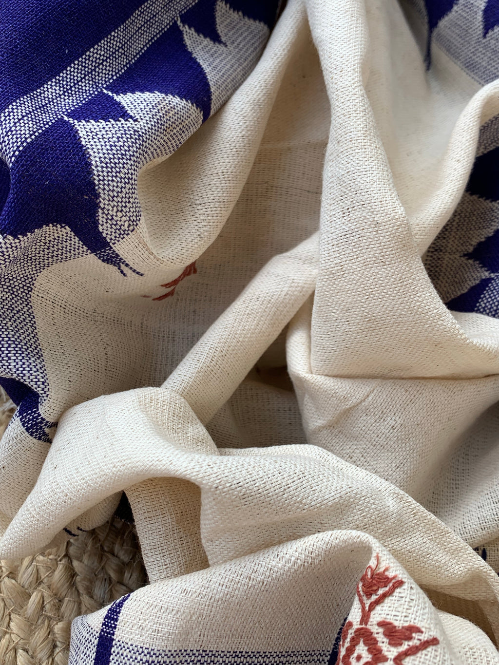 Handspun Handwoven Kotpad Kurta Dupatta Set