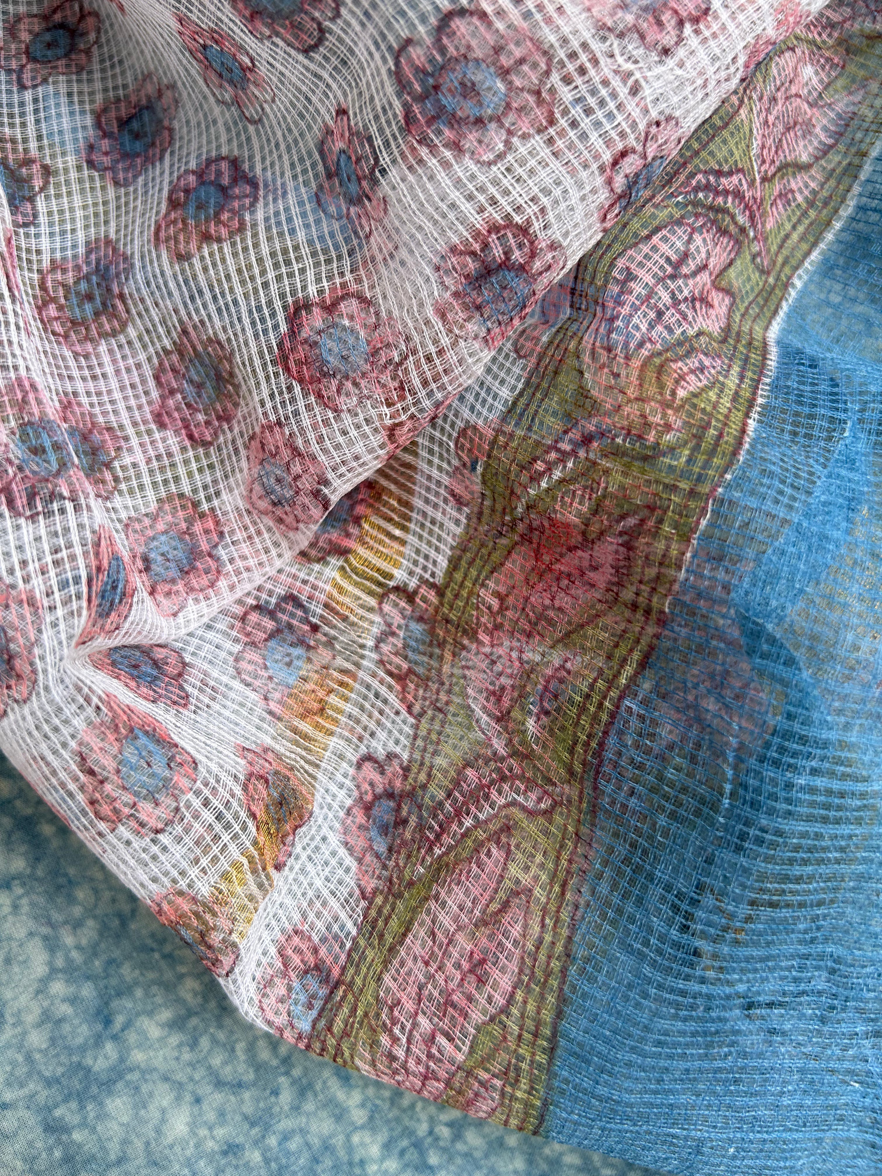 Handcrafted Cotton Kota Dupatta Suit