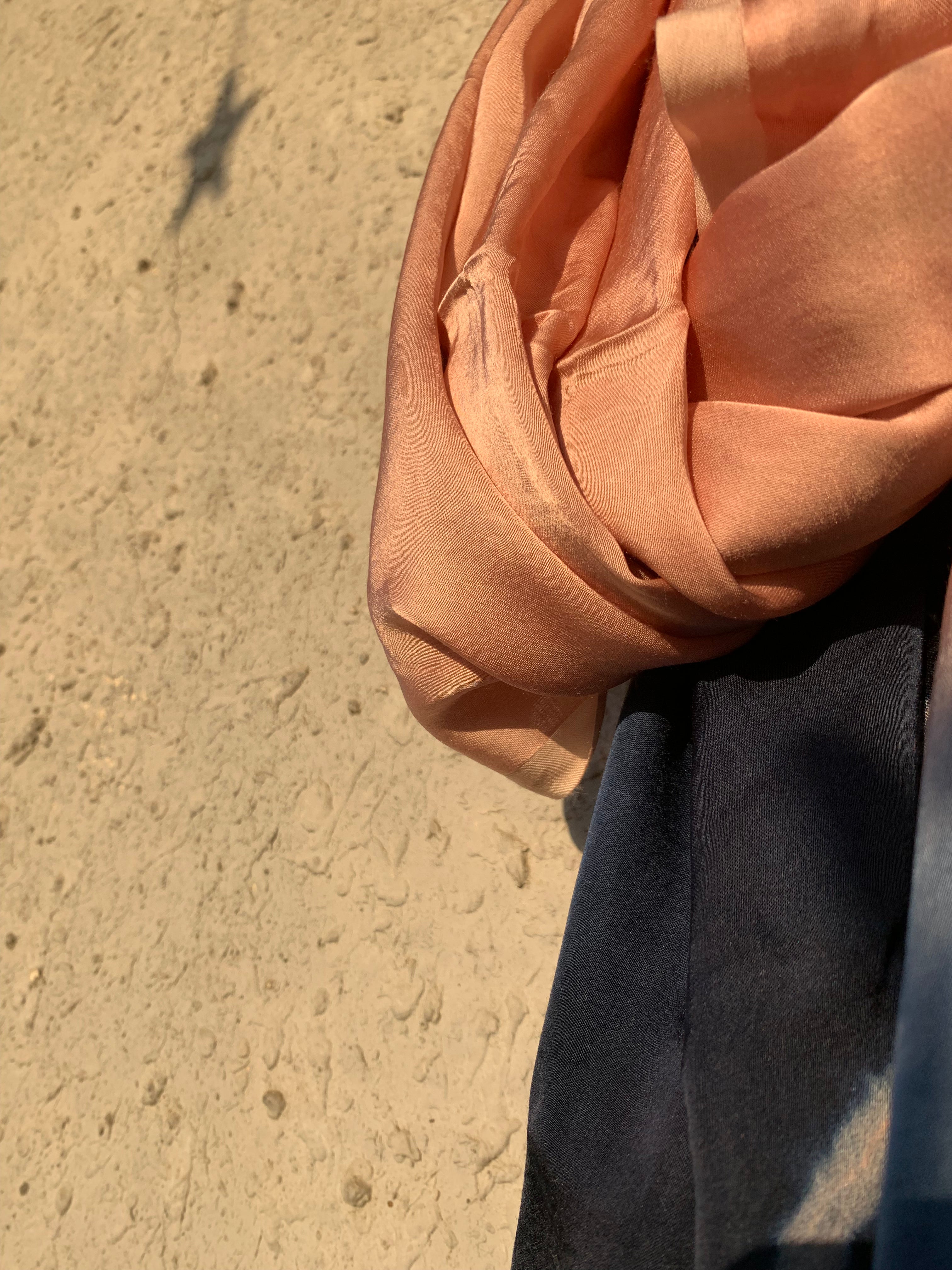 Shibori Modal Silk Stole