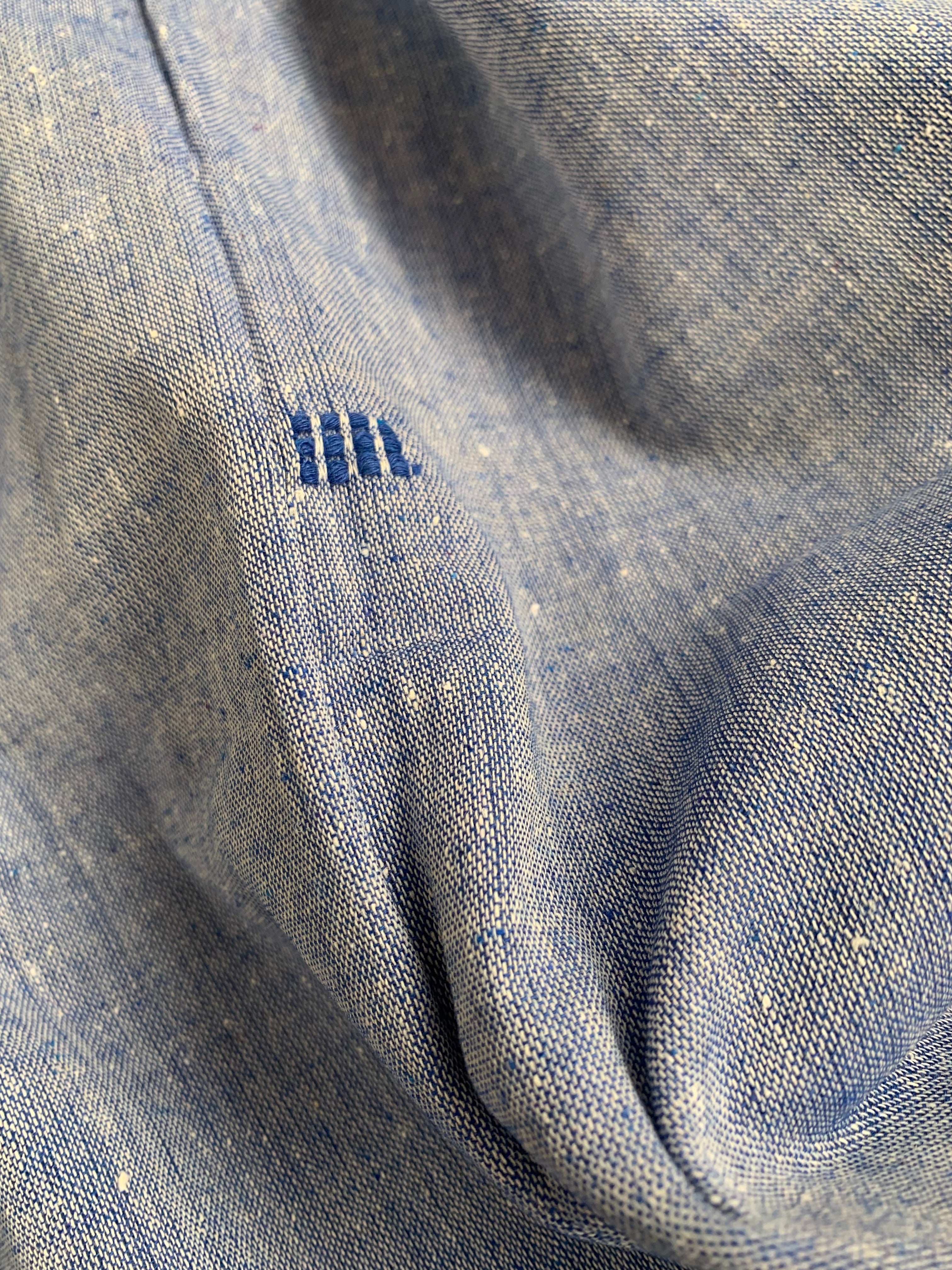 Handcrafted cotton suit
