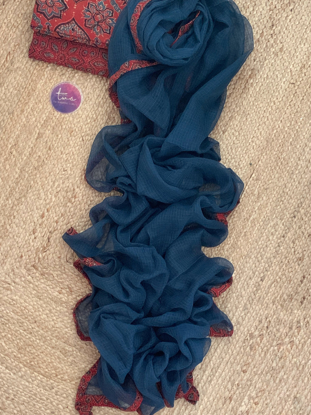 Handblock Ajrakh Kota Suit