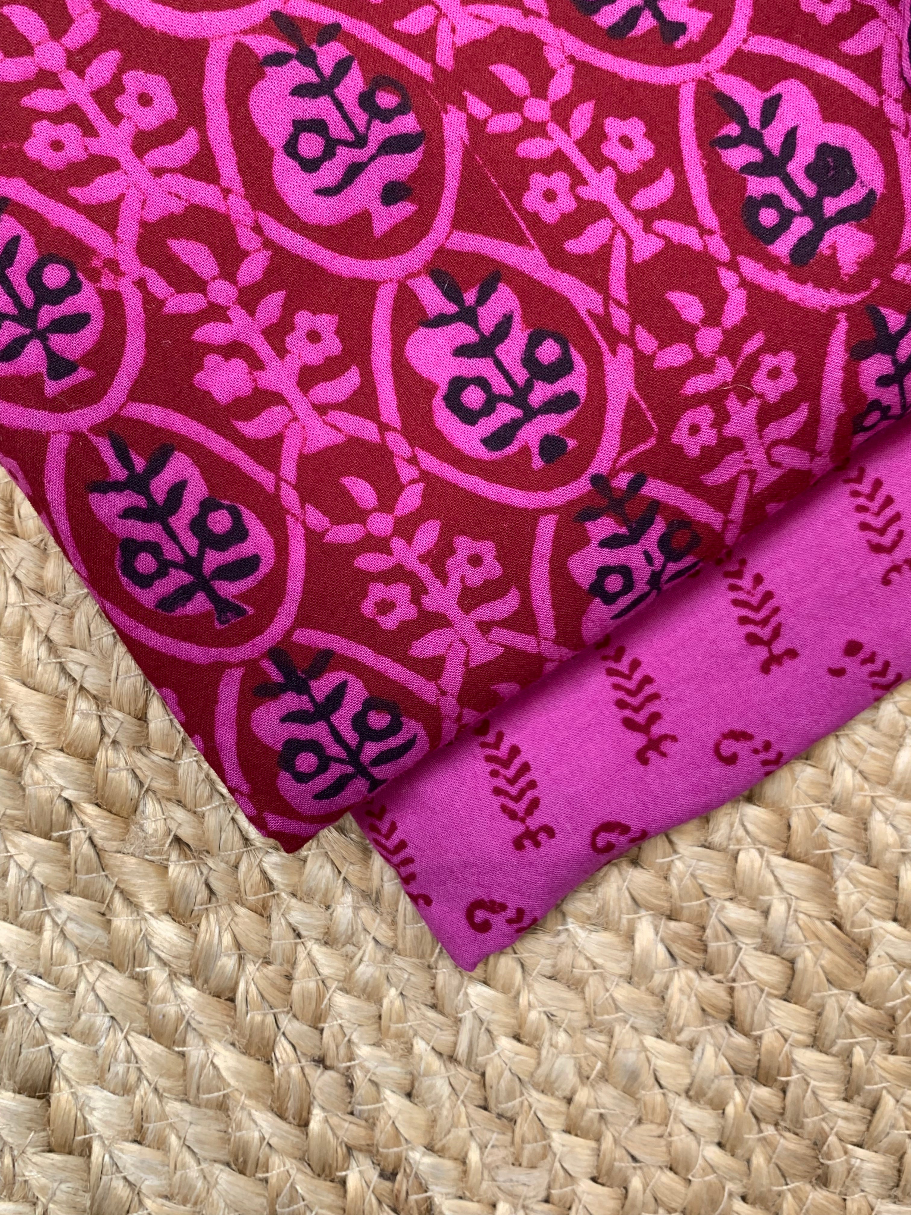 Natural Dyed Bagh Block Print Cotton Suit