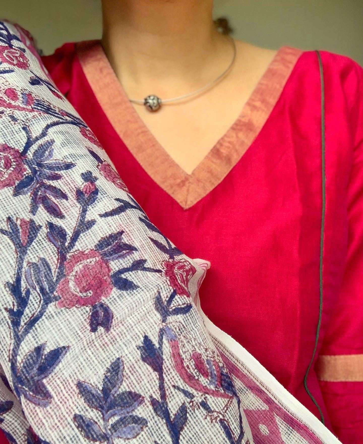 Handcrafted Kota Cotton Dupatta