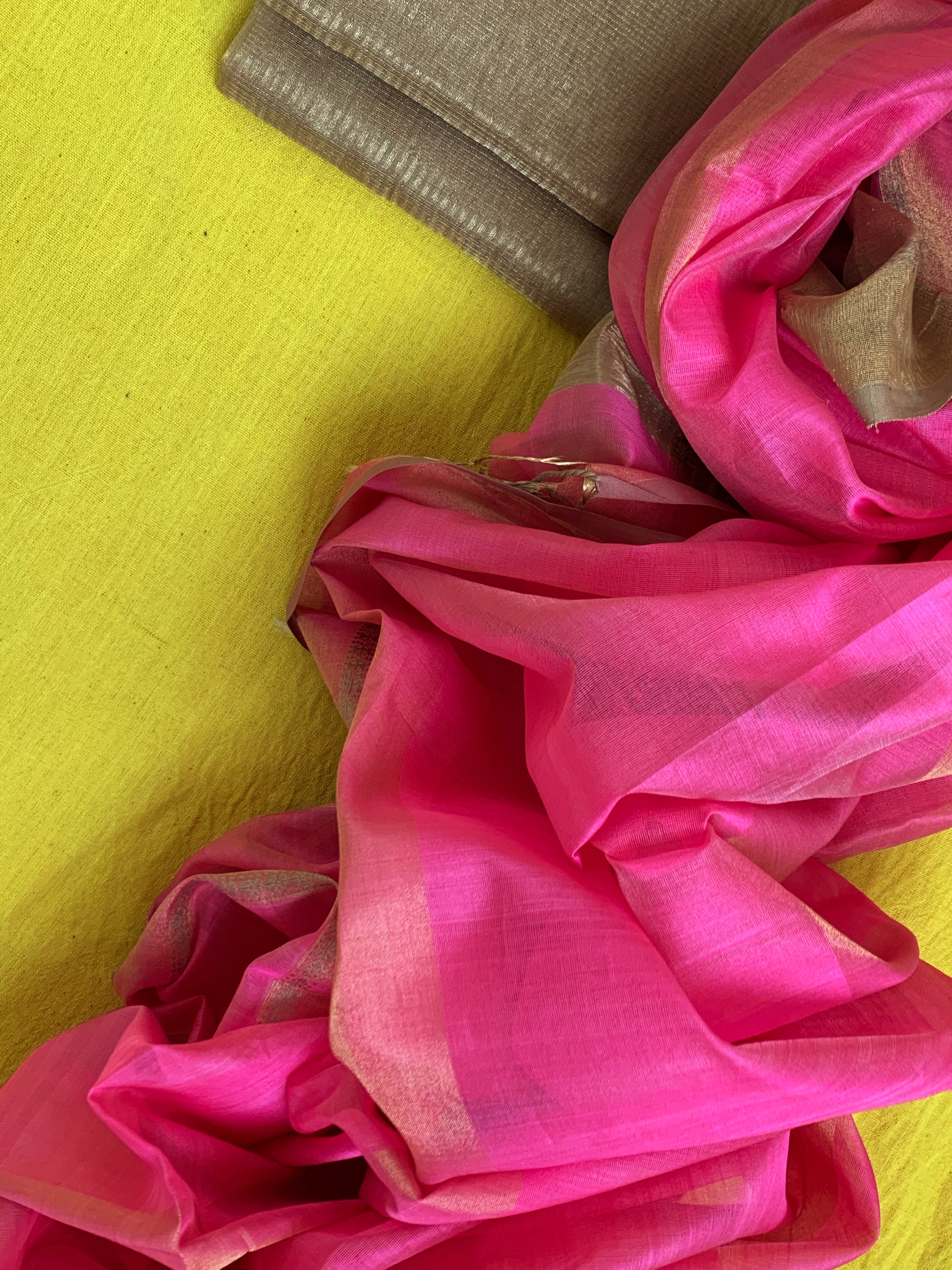 [Pre-booking]Handwoven Maheshwari Kurta dupatta set