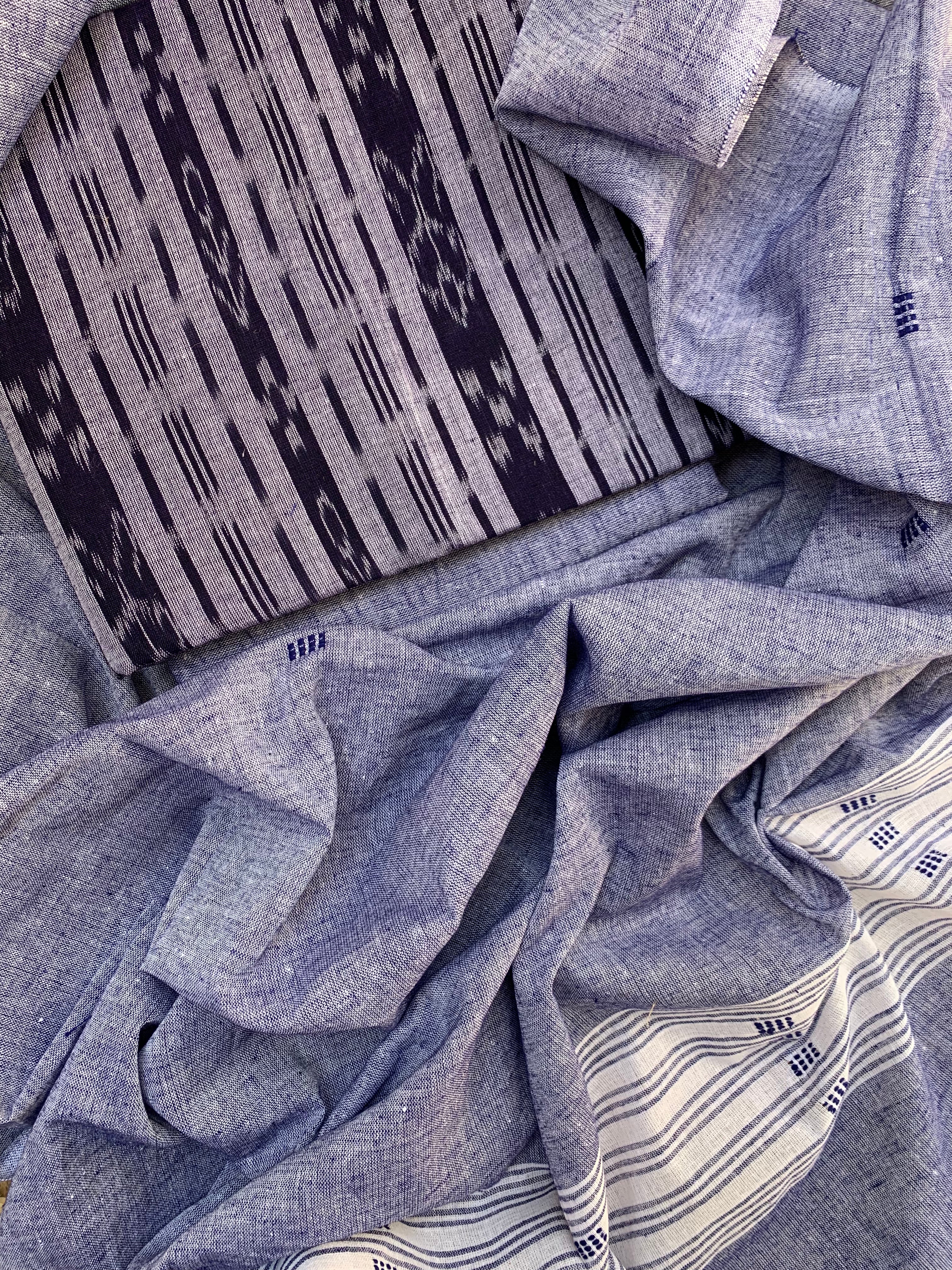 Handcrafted cotton suit