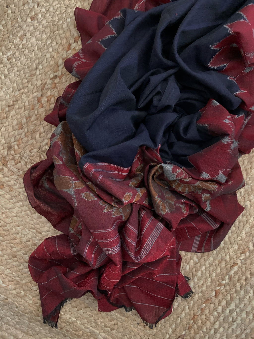 Handwoven Nuapatna Kurta Dupatta Set