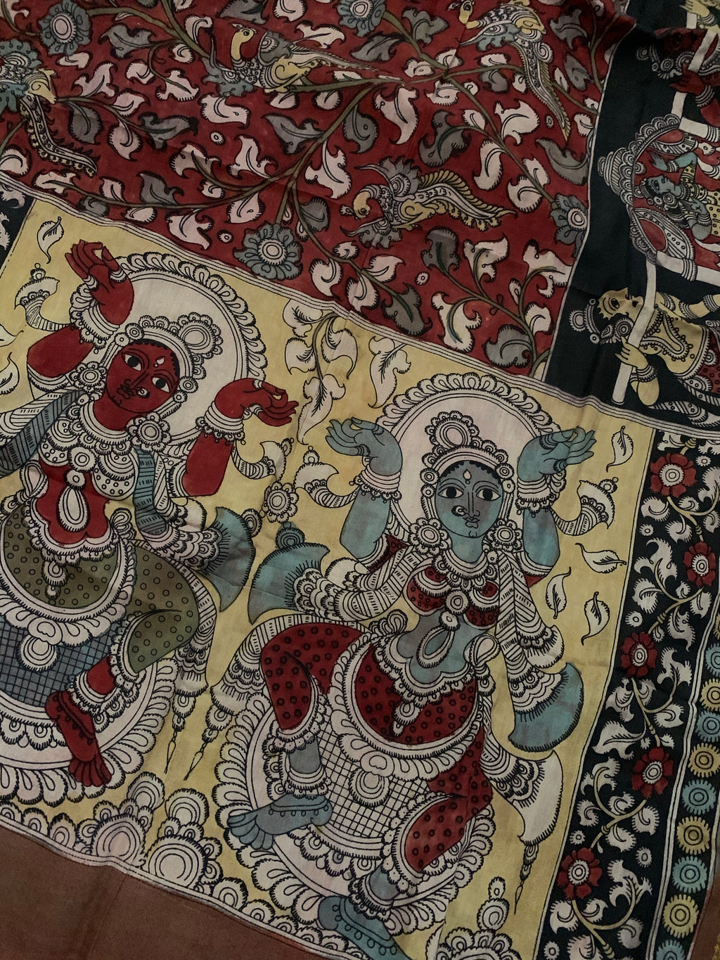 Kalamkari Kurta Dupatta Set