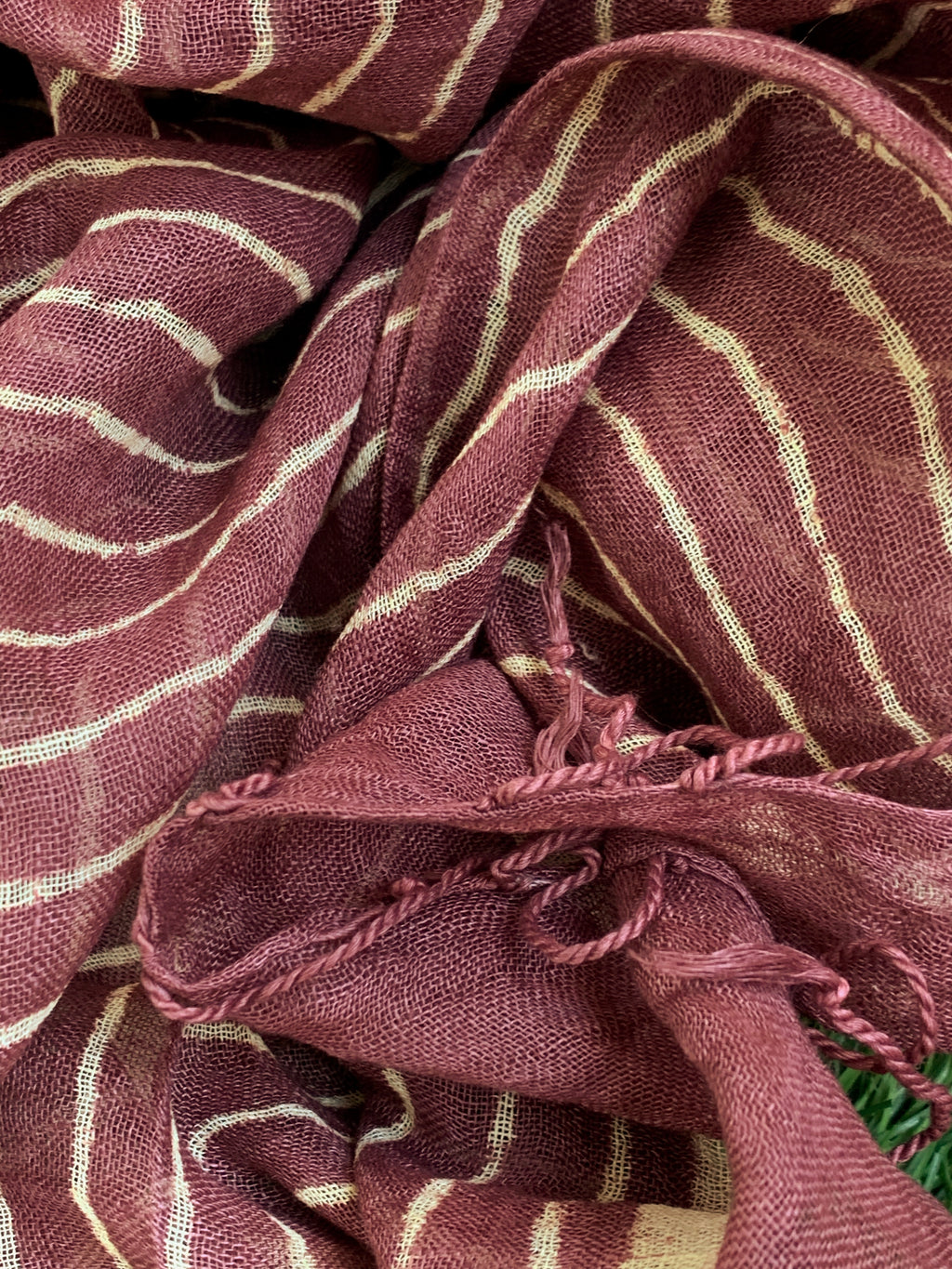Handcrafted Linen Kurta Dupatta Set