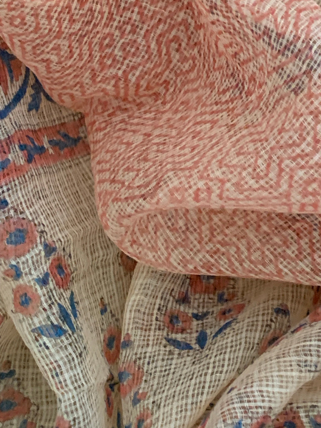 Blush Coral Handcrafted Kota Suit