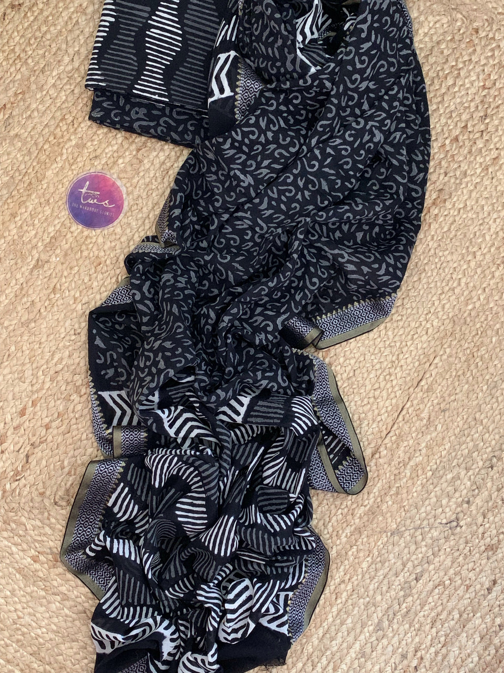 Handblock Cotton Suit