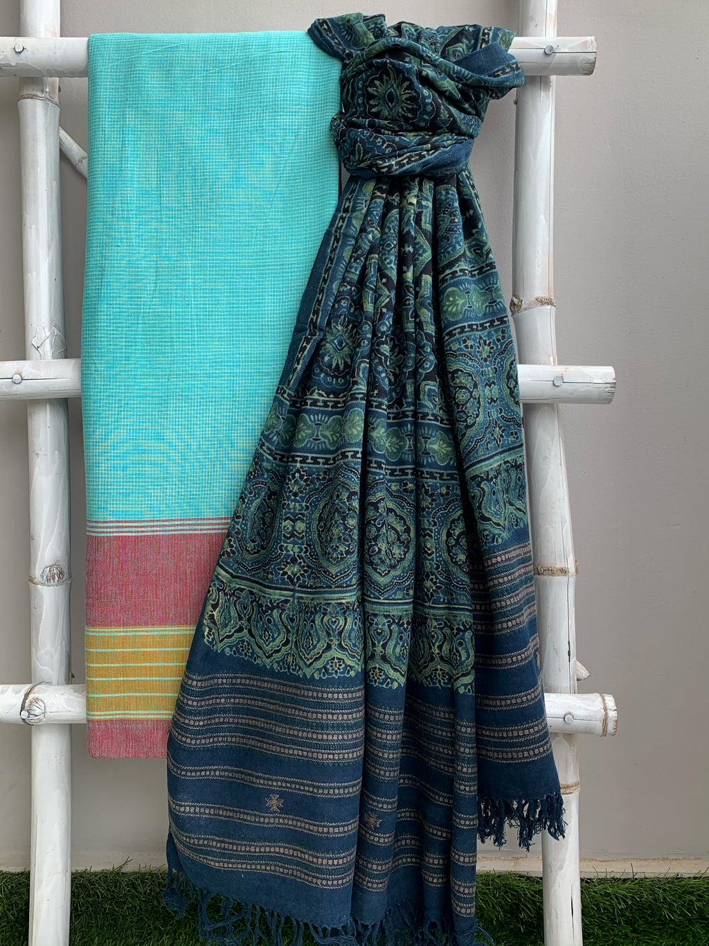 Handwoven Kurta Dupatta Set