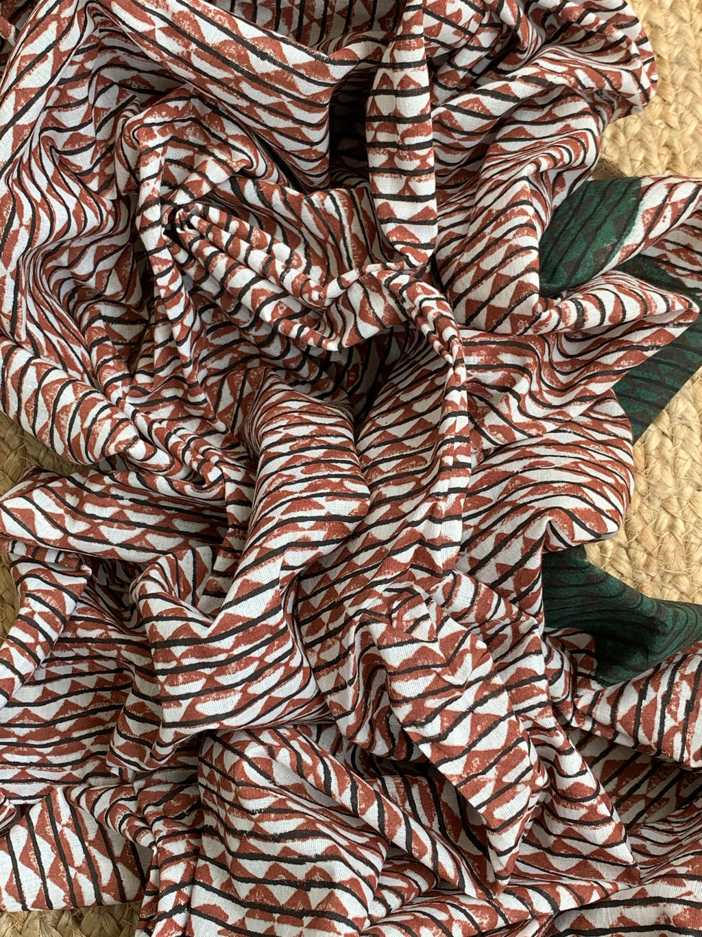 Handcrafted Cotton Kurta Dupatta set