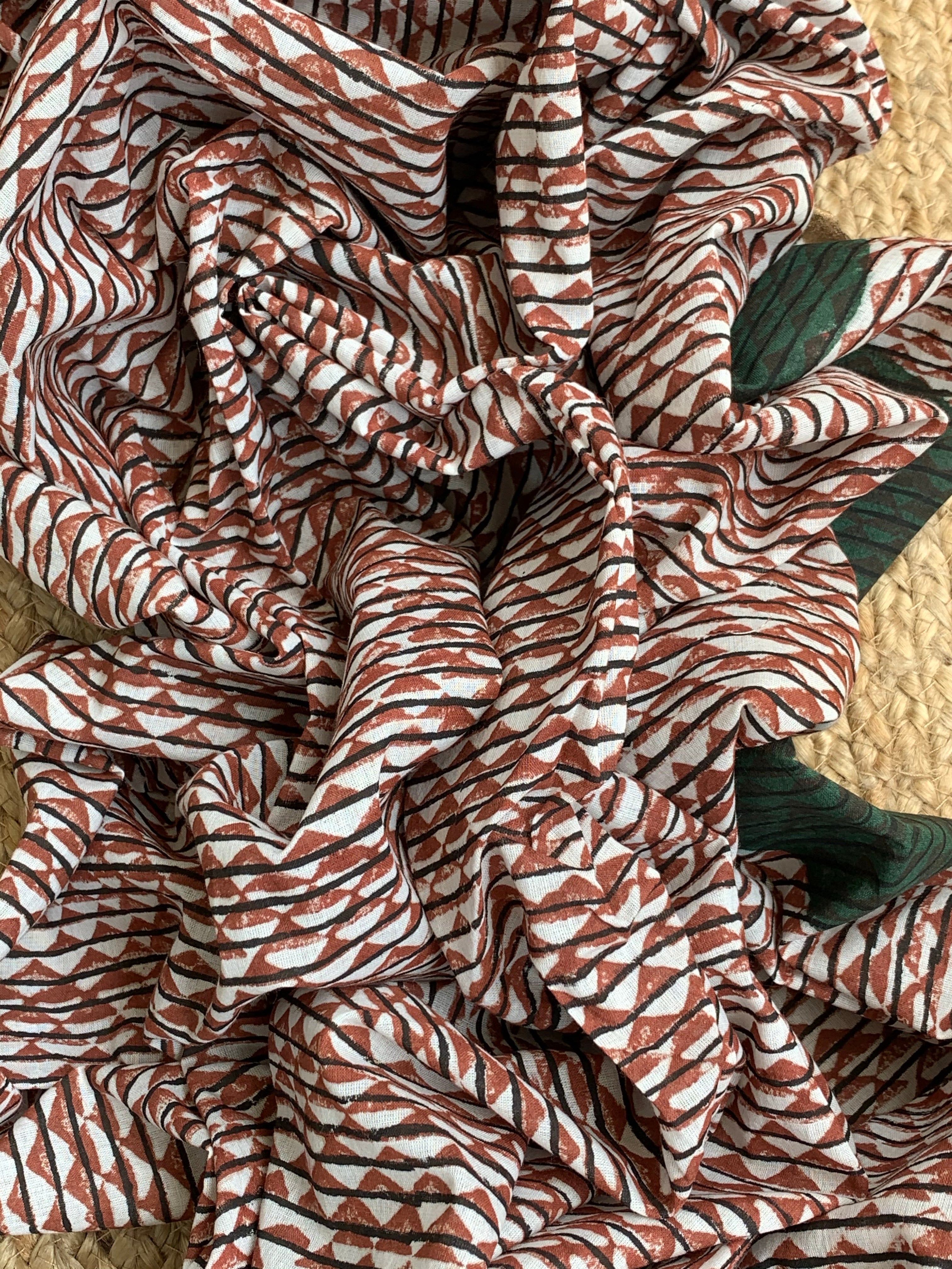 Handcrafted Cotton Kurta Dupatta set