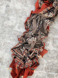 Handblock Ajrakh Dupatta