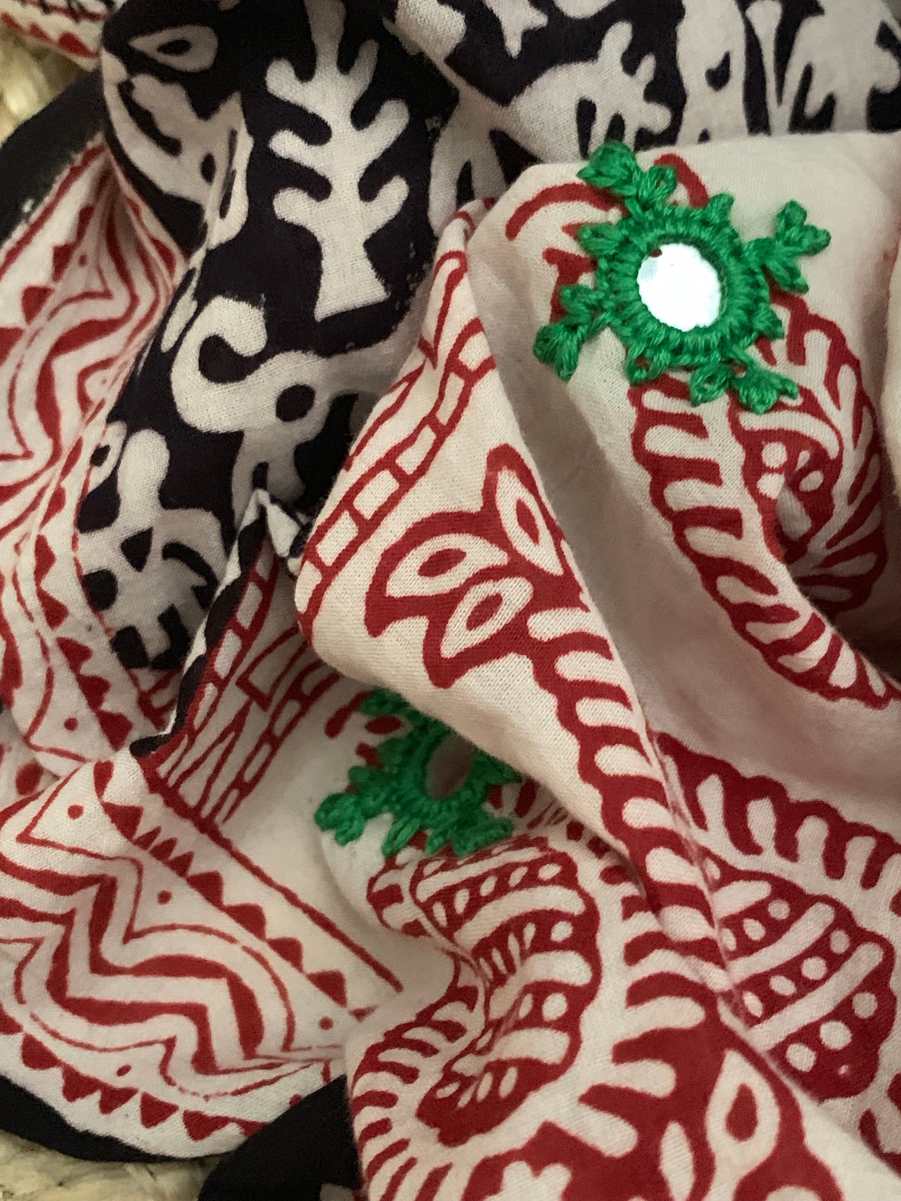 Natural Dyed Bagh Block Print Cotton Suit
