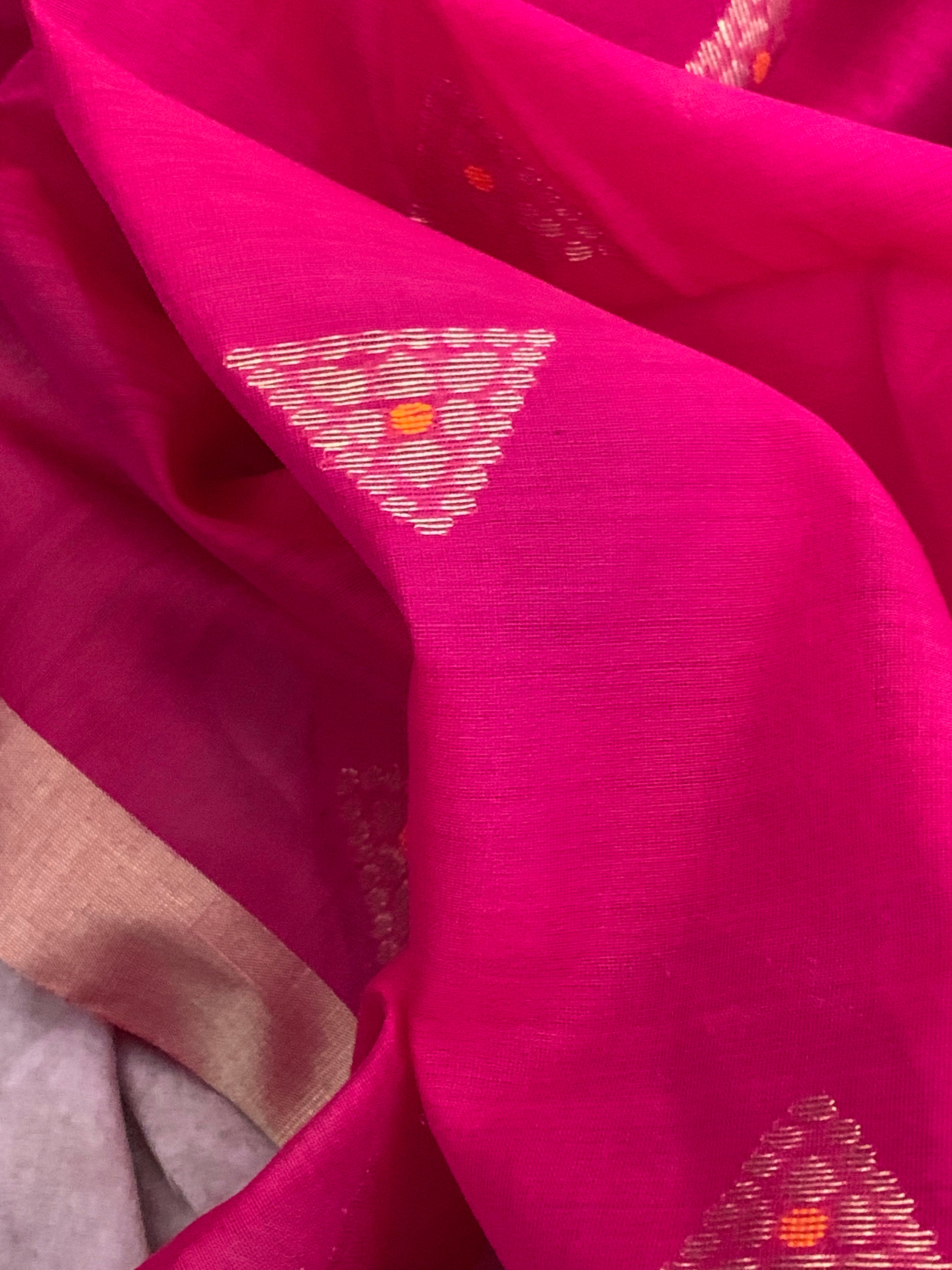 Handwoven Chanderi Kurta Dupatta Set