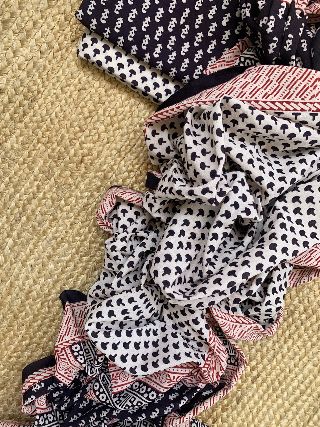 Natural Dyed Bagh Block Print Cotton Suit