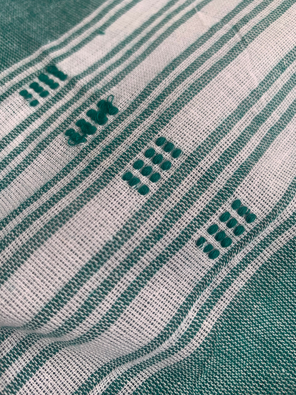 Handcrafted cotton suit